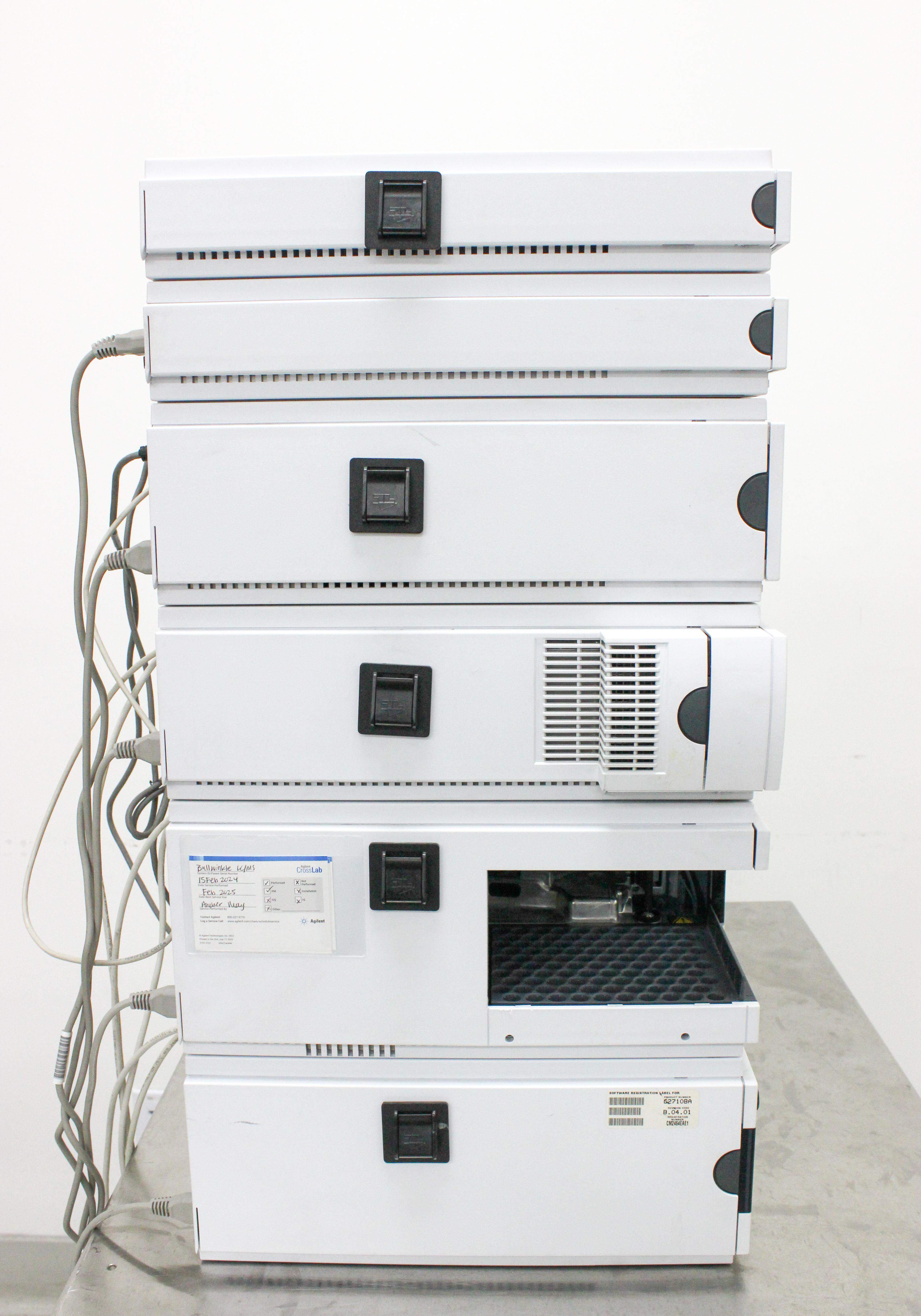 Agilent Technologies 1200 Series HPLC Bin Pump MWD Detector Good Condition