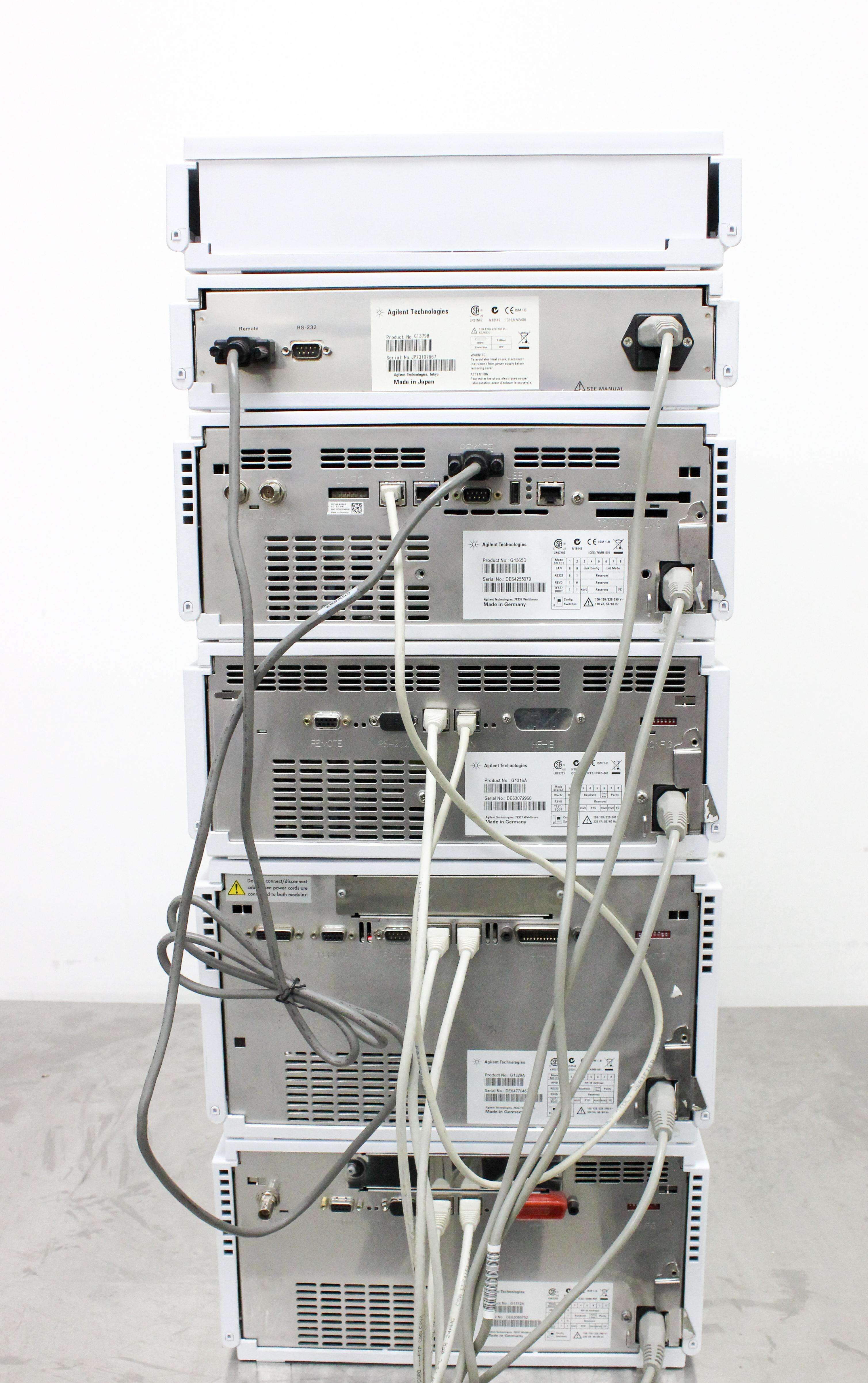 Agilent Technologies 1200 Series HPLC Bin Pump MWD Detector Good Condition