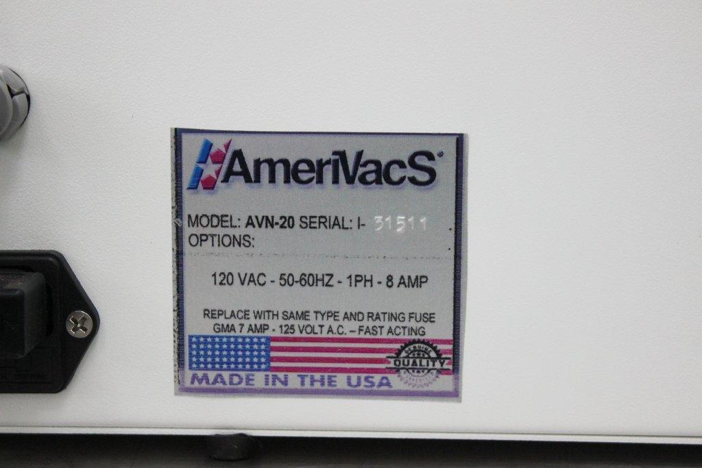 Amerivacs AVN-20 Vacuum Sealer Sealer 20 Inch With 120V Functionality