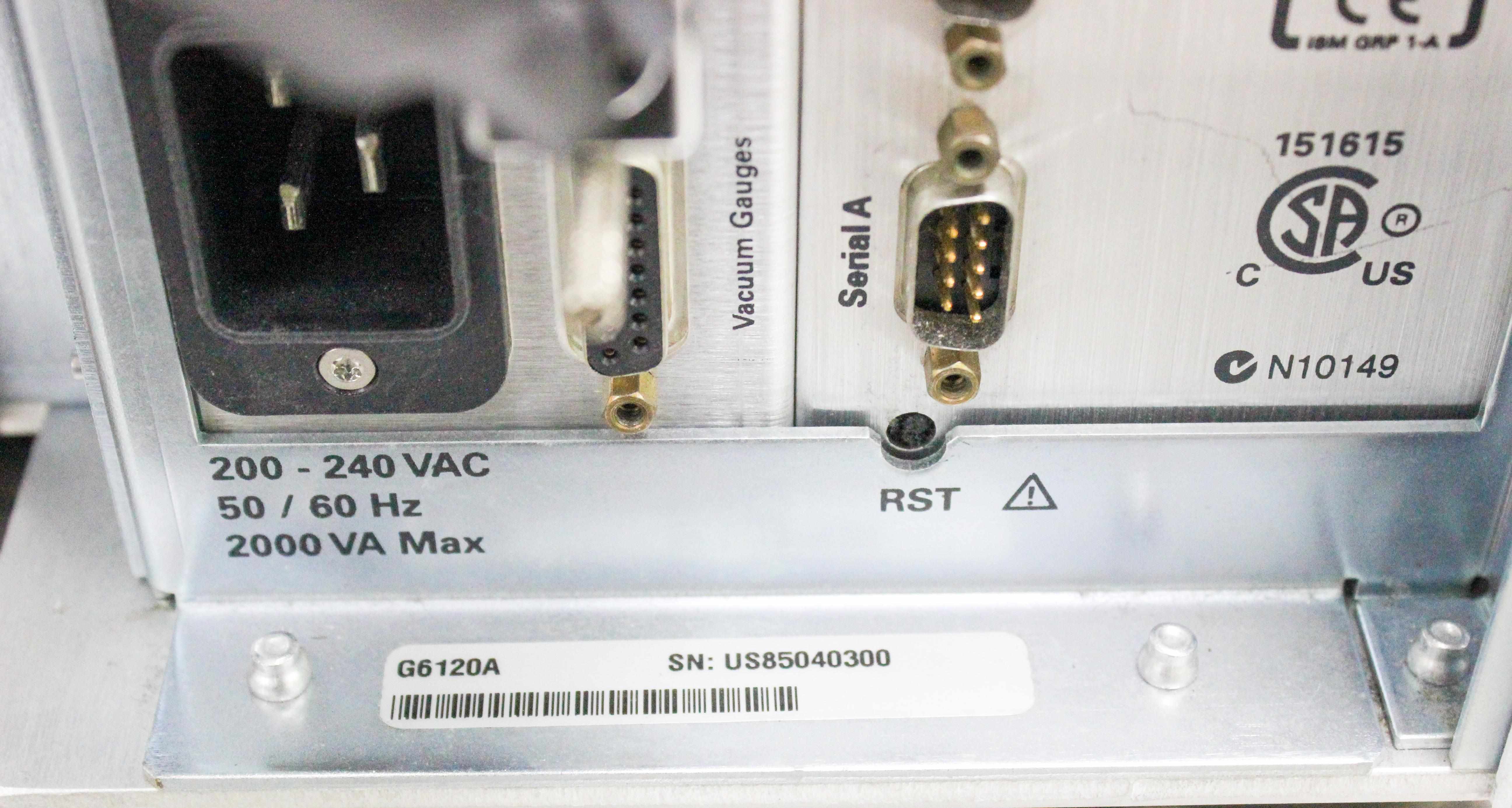 Agilent 6120 Quadrupole Mass Spectrometer LC/MS Good Condition G6120A