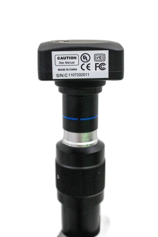 AmScope Trinocular Stand Stereo Zoom Microscope Without Light Double Arm