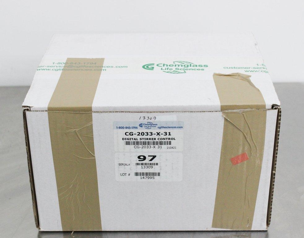 Chemglass Digital Stirrer Control CG-2033-X-31 Homogenizer Controller 120V