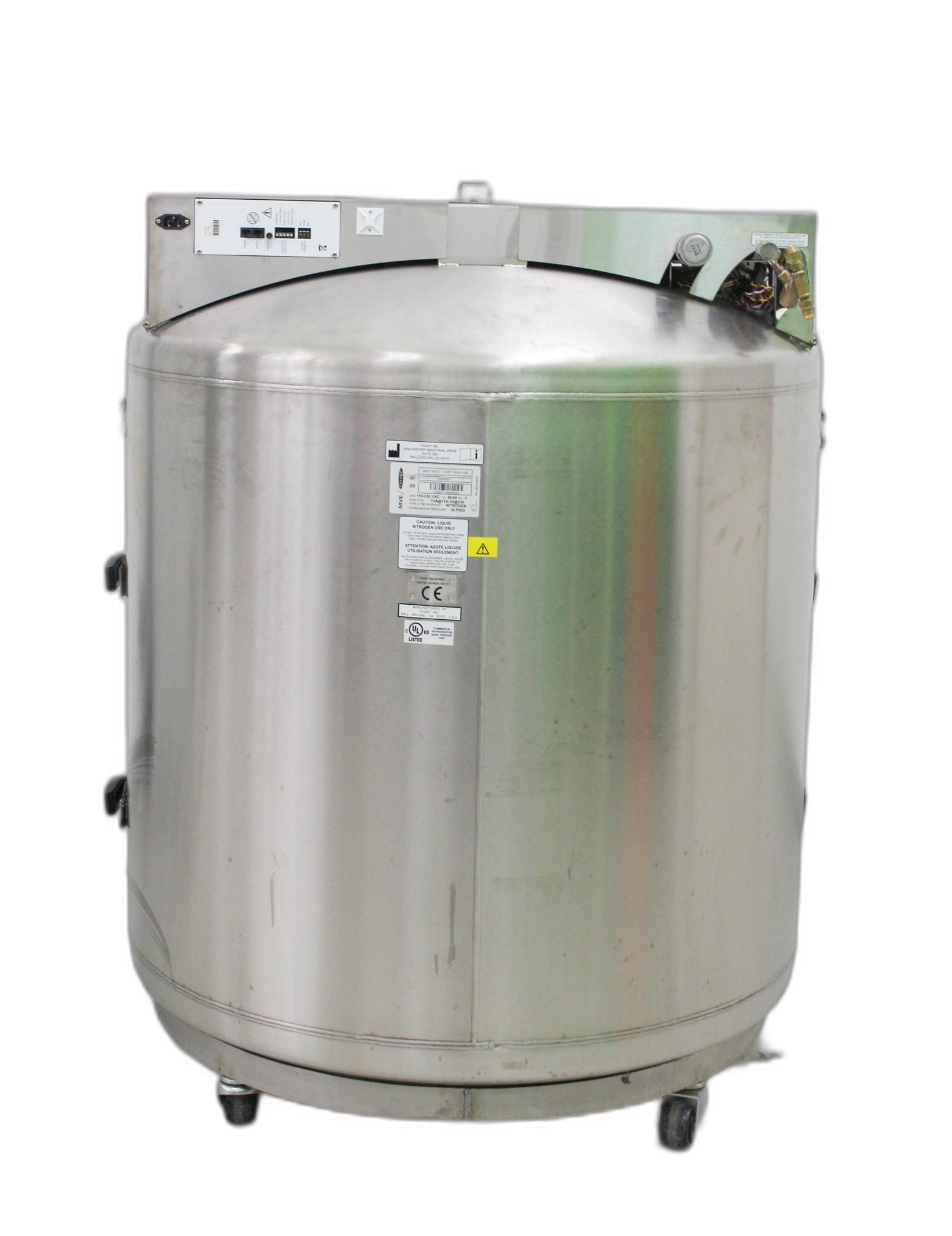 Chart Industries MVE HECO 1536P-190AF-GB Cryogenic Storage Tank, 1500L Capacity