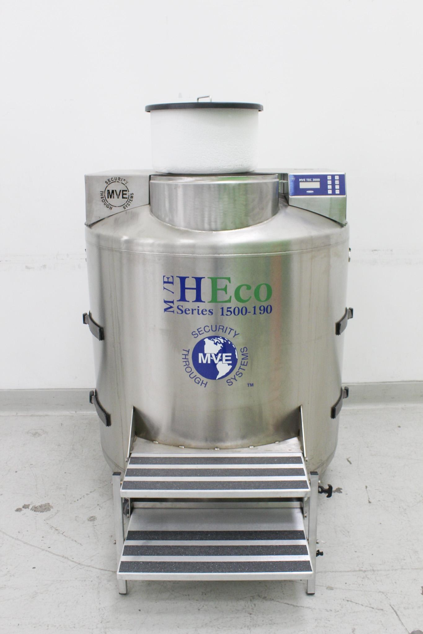 Chart Industries MVE HECO 1536P-190AF-GB Cryogenic Storage Tank, 1500L Capacity