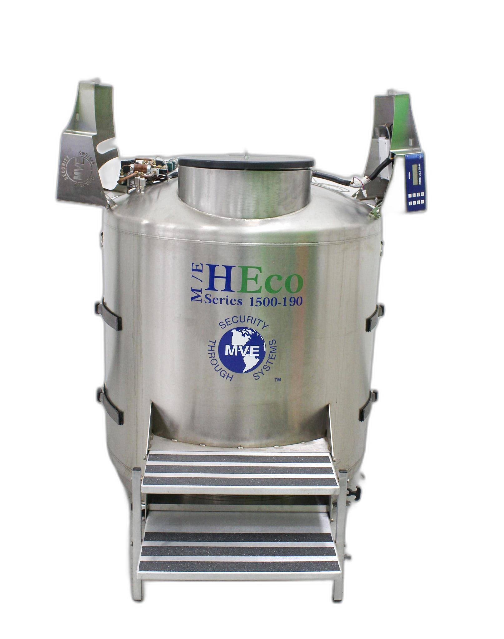 Chart Industries MVE HECO 1536P-190AF-GB Cryogenic Storage Tank, 1500L Capacity