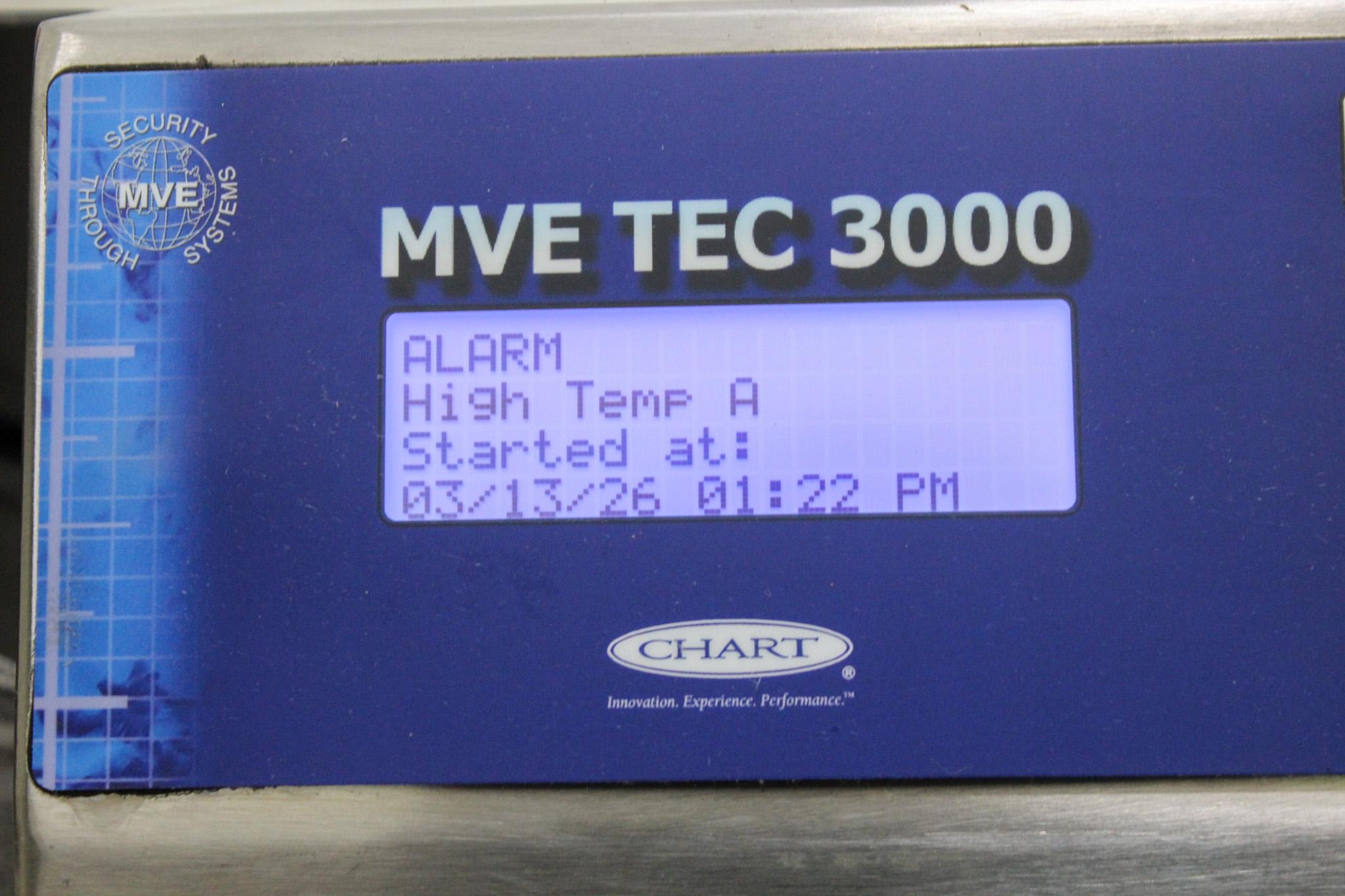 Chart Industries MVE HECO 1536P-190AF-GB Cryogenic Storage Tank, 1500L Capacity