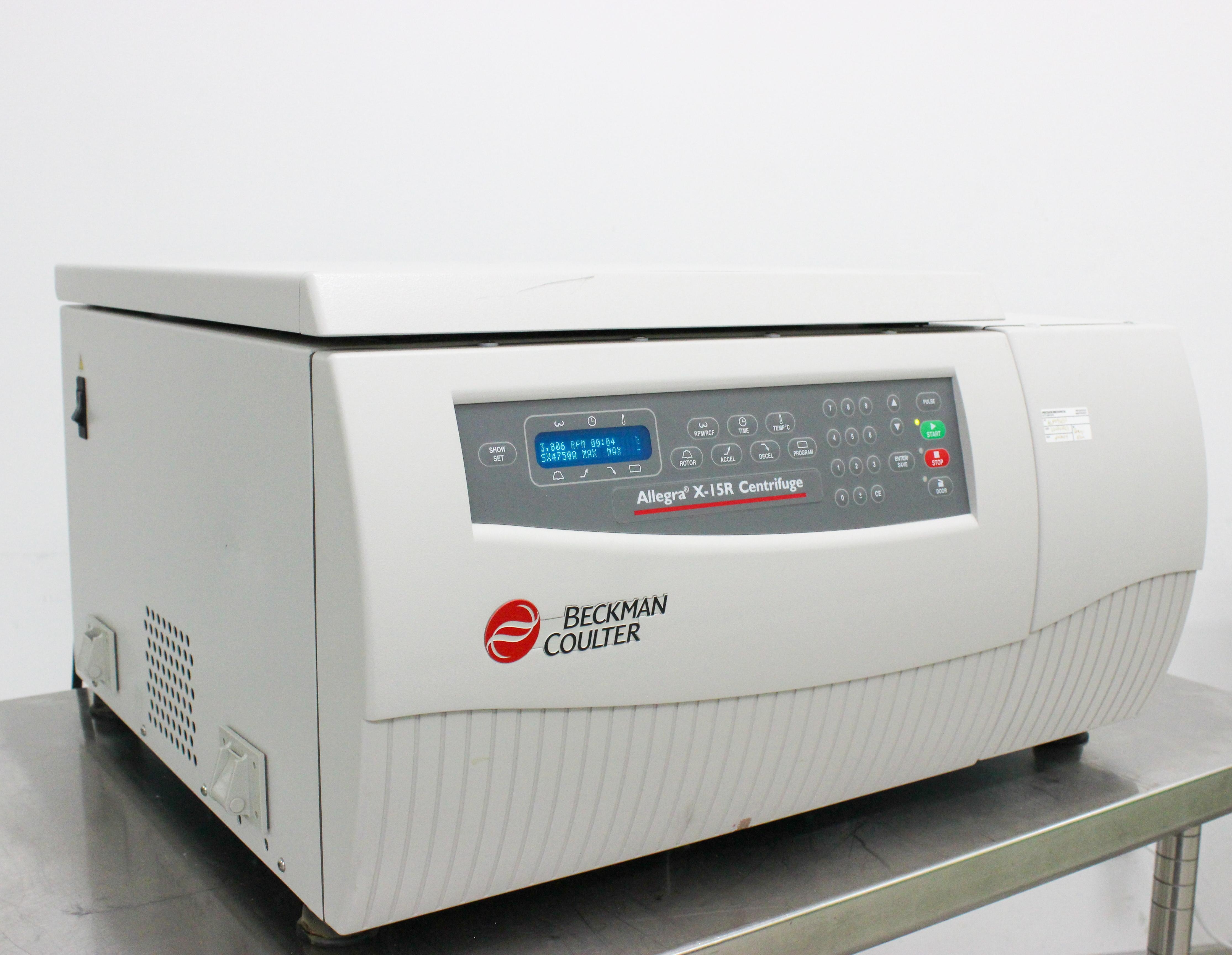 Beckman Coulter Allegra X-15R Refrigerated Centrifuge with Rotor, 5250xg