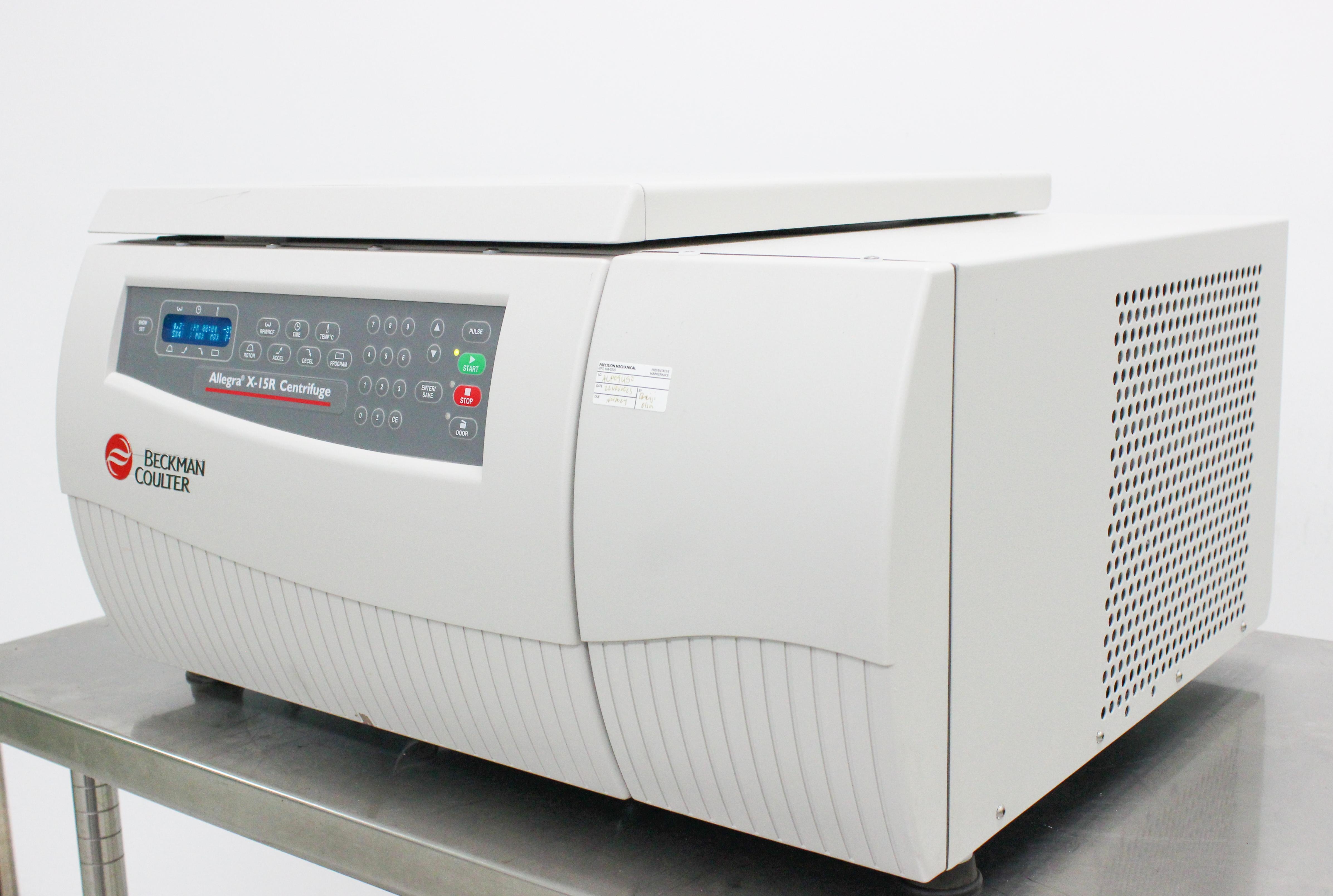 Beckman Coulter Allegra X-15R Refrigerated Centrifuge with Rotor, 5250xg