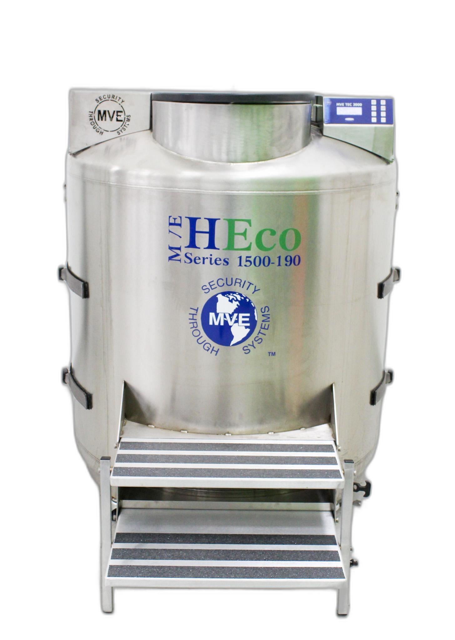 Chart Industries MVE HECO 1536P-190AF-GB Cryogenic Storage Tank, 1500L Capacity