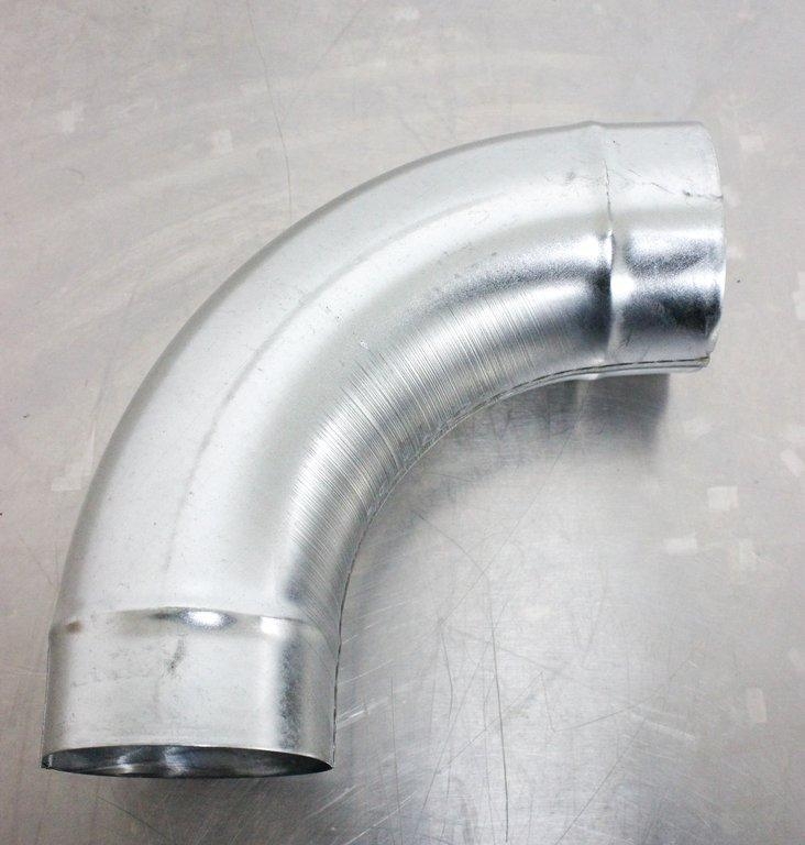 Sheet Metal Connectors 4 Inch Elbow Solid Welded Dieform HVAC Fit New