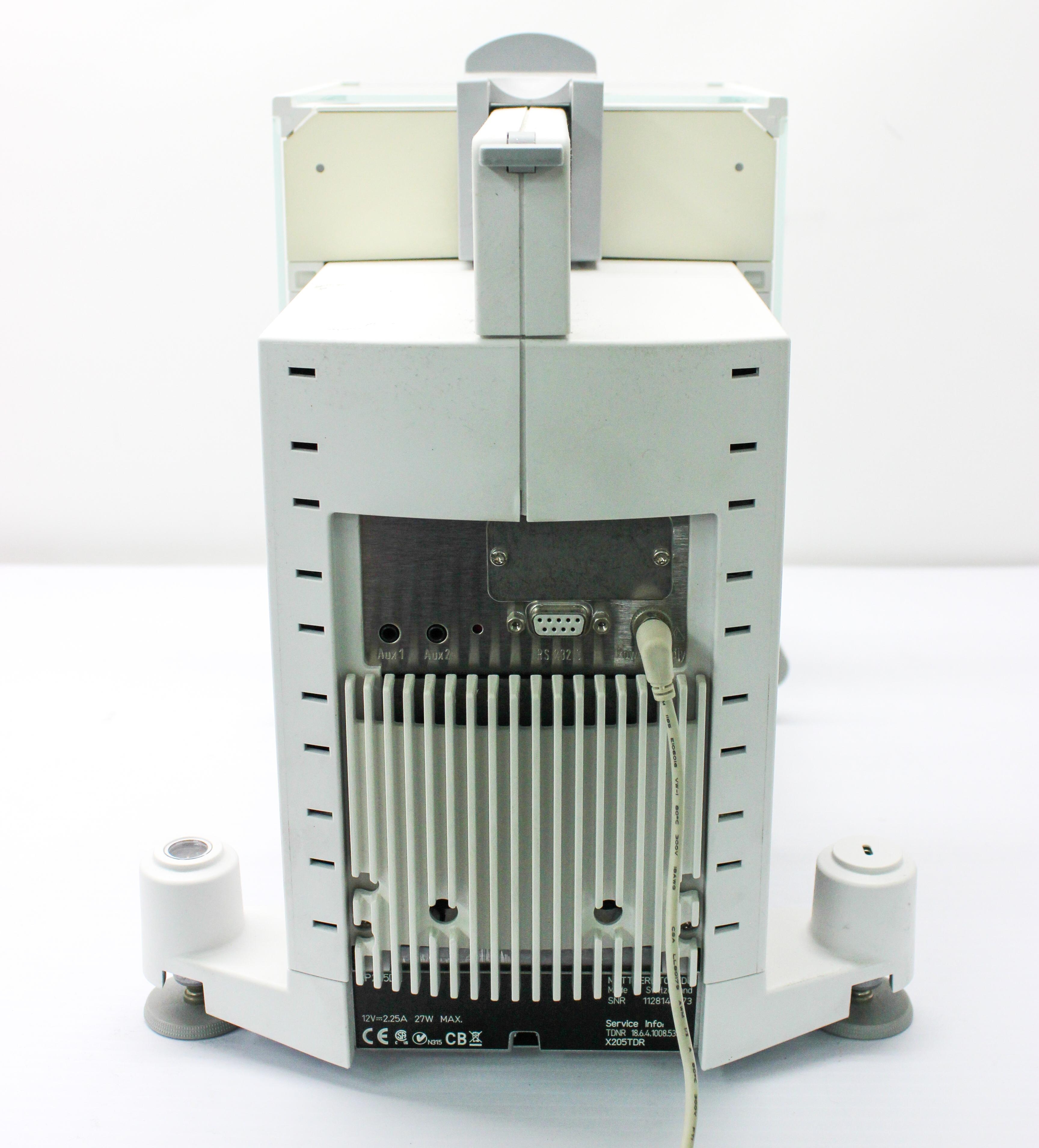 Mettler Toledo XP205DR Analytical Balance 220g/81g Capacity 0.1/0.01mg Readability