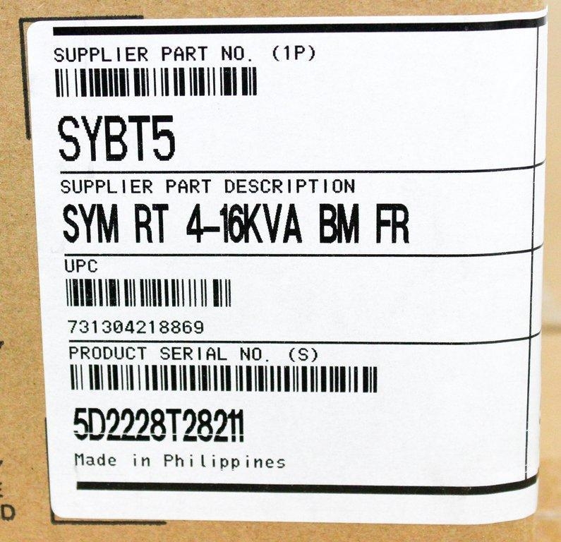APC SYBT5 Symmetra LX Battery Module UPS Systems Runtime Capacity