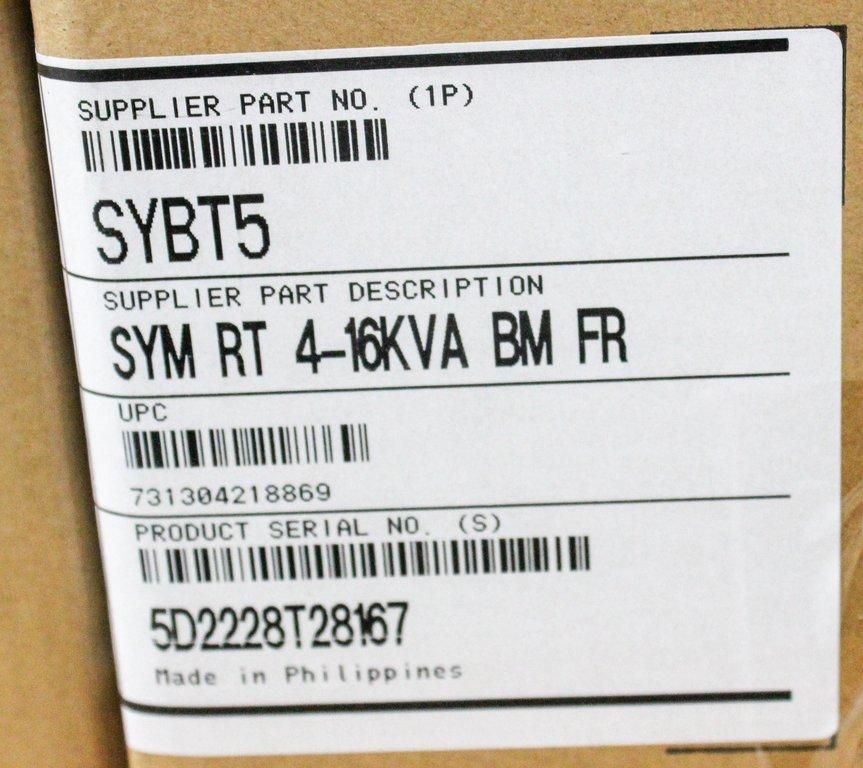 APC SYBT5 Battery Module SYM RT 4-16KVA 120V for Symmetra LX UPS New