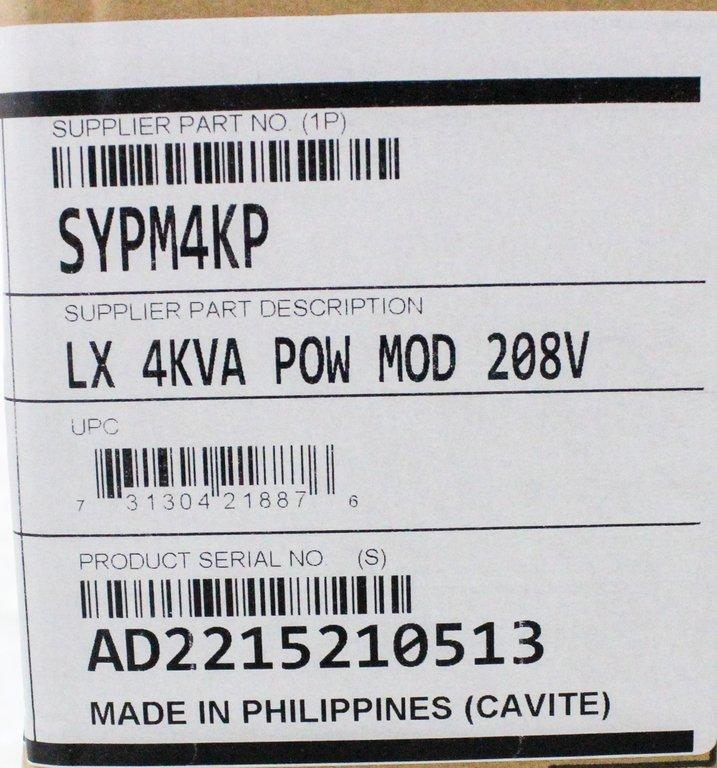 APC SYPM4KP Symmetra LX Power Module 4kVA 208V High-Density Converter