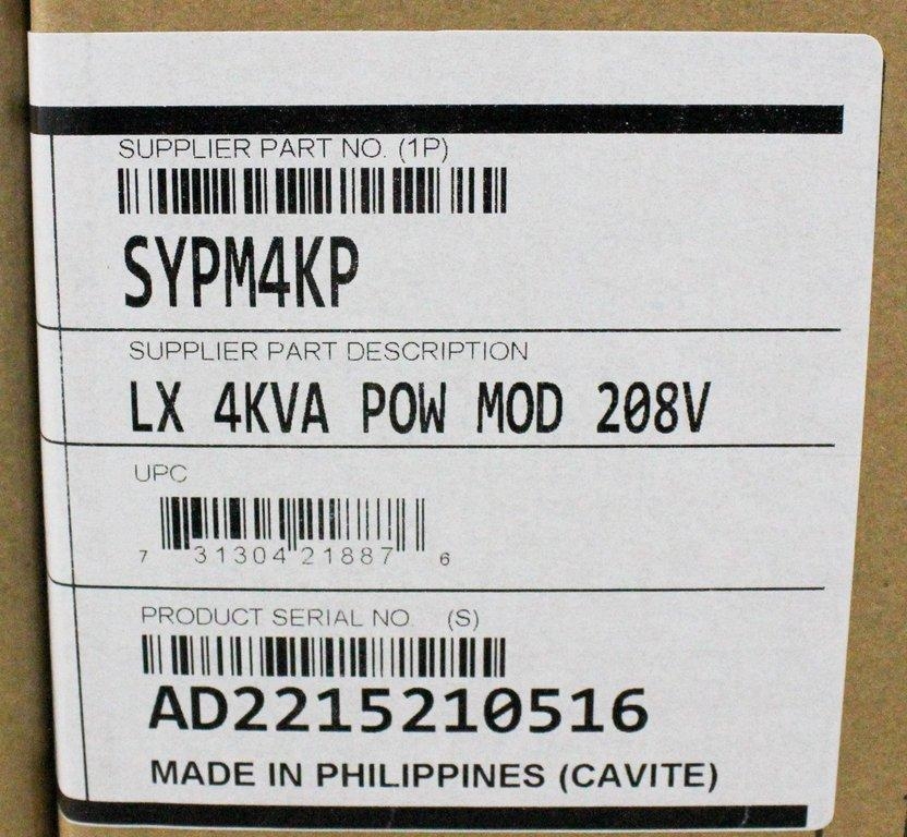 APC SYPM4KP Power Module 4kVA 208V Online Double-Conversion New