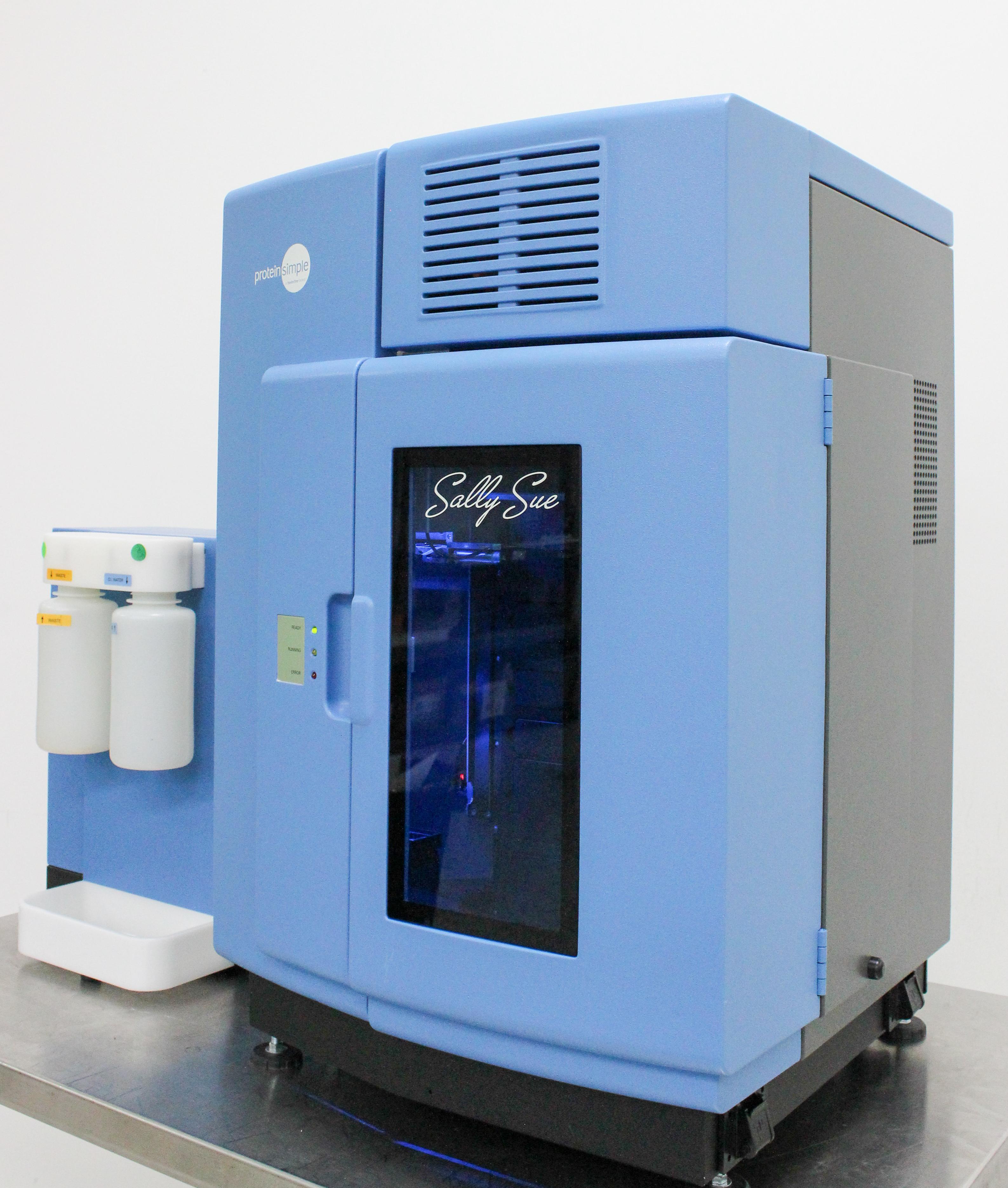 Proteinsimple Sally Sue Protein Analyzer Immunoassay System 96 Data Points 5uL
