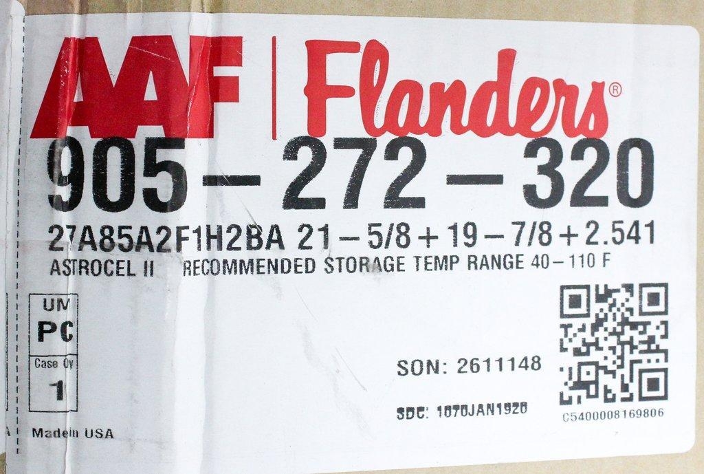 AAF AstroCel II Cleanroom Air Filter Reduces Costs 99.9995% Efficient UL900