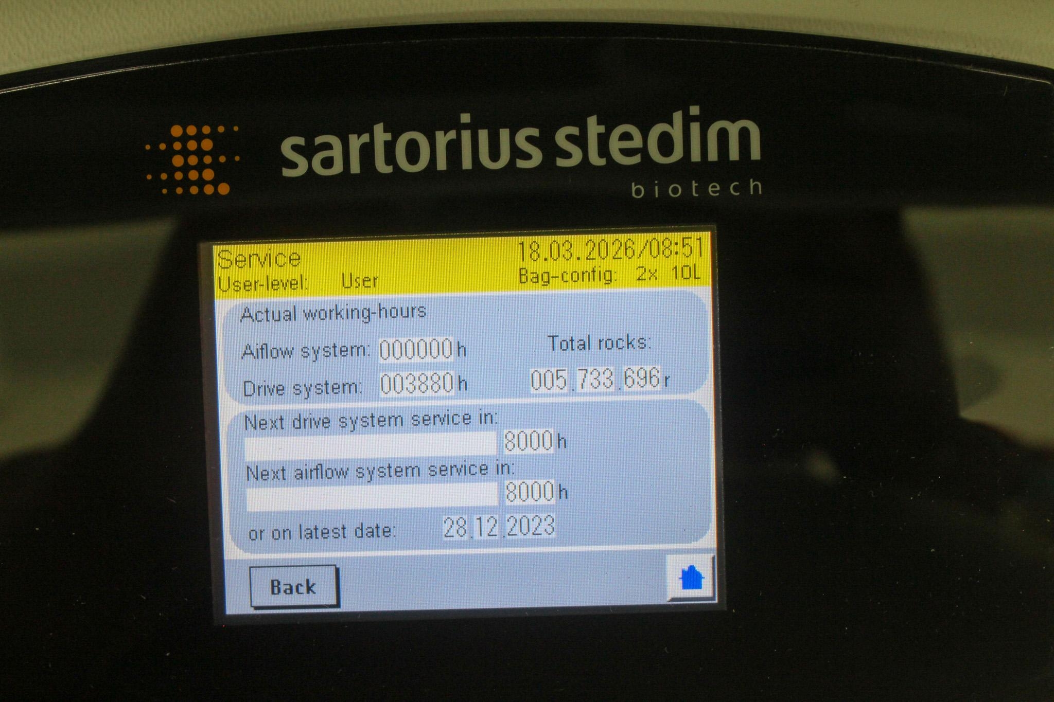 Sartorius Stedim Biostat Rm 20/50 Rocking Bioreactor Base, 100-240V