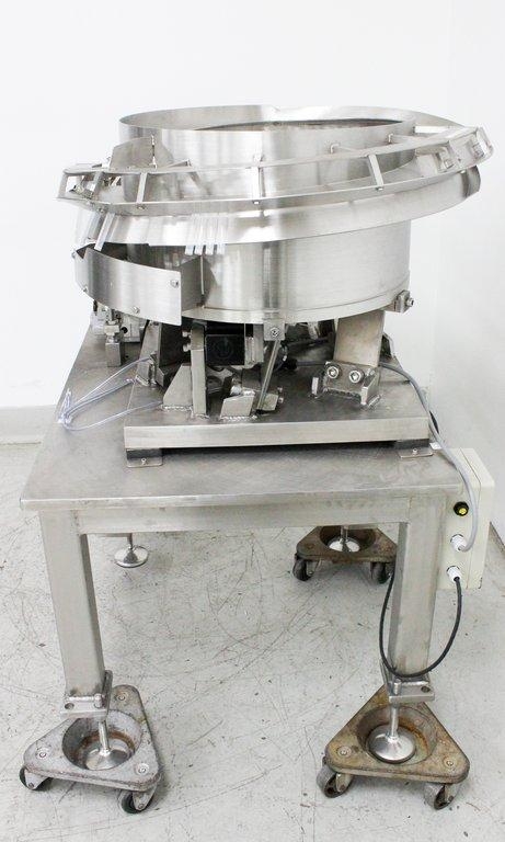 Custom Vibratory Bowl Feeder System, Good Condition, Needs Power Supply, 1000 lb