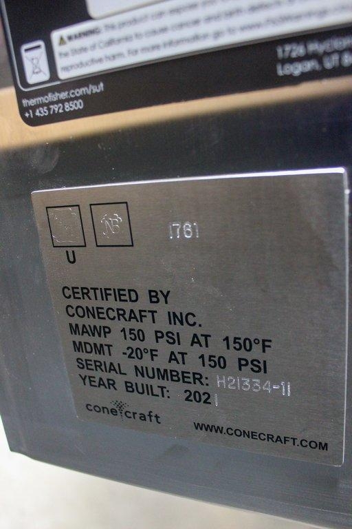 Thermo imPULSE 2000L Mixer Bioprocess Single Use, Touchscreen Controls