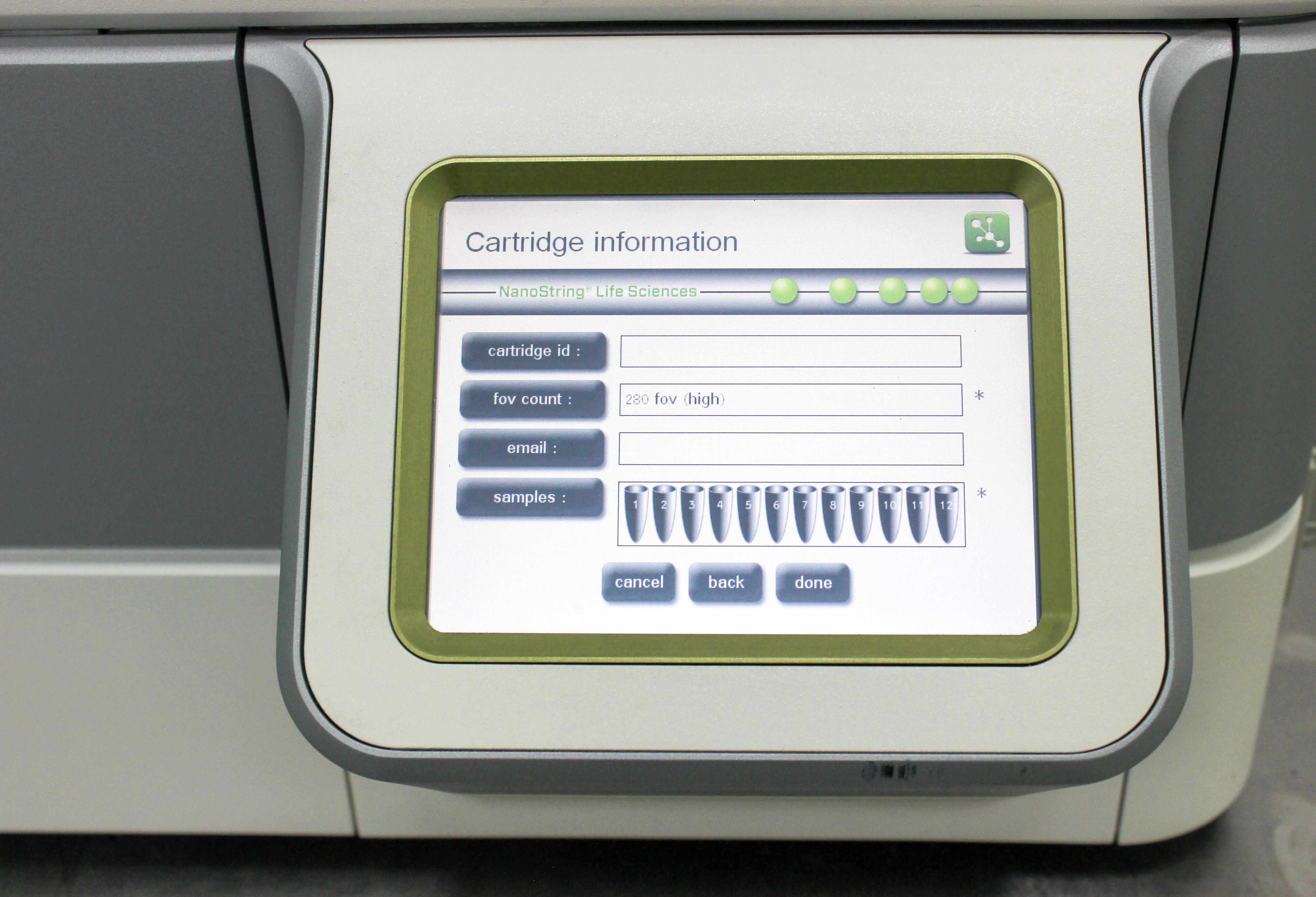 NanoString nCounter Digital Analyzer 5s Molecular Scanner Genomics