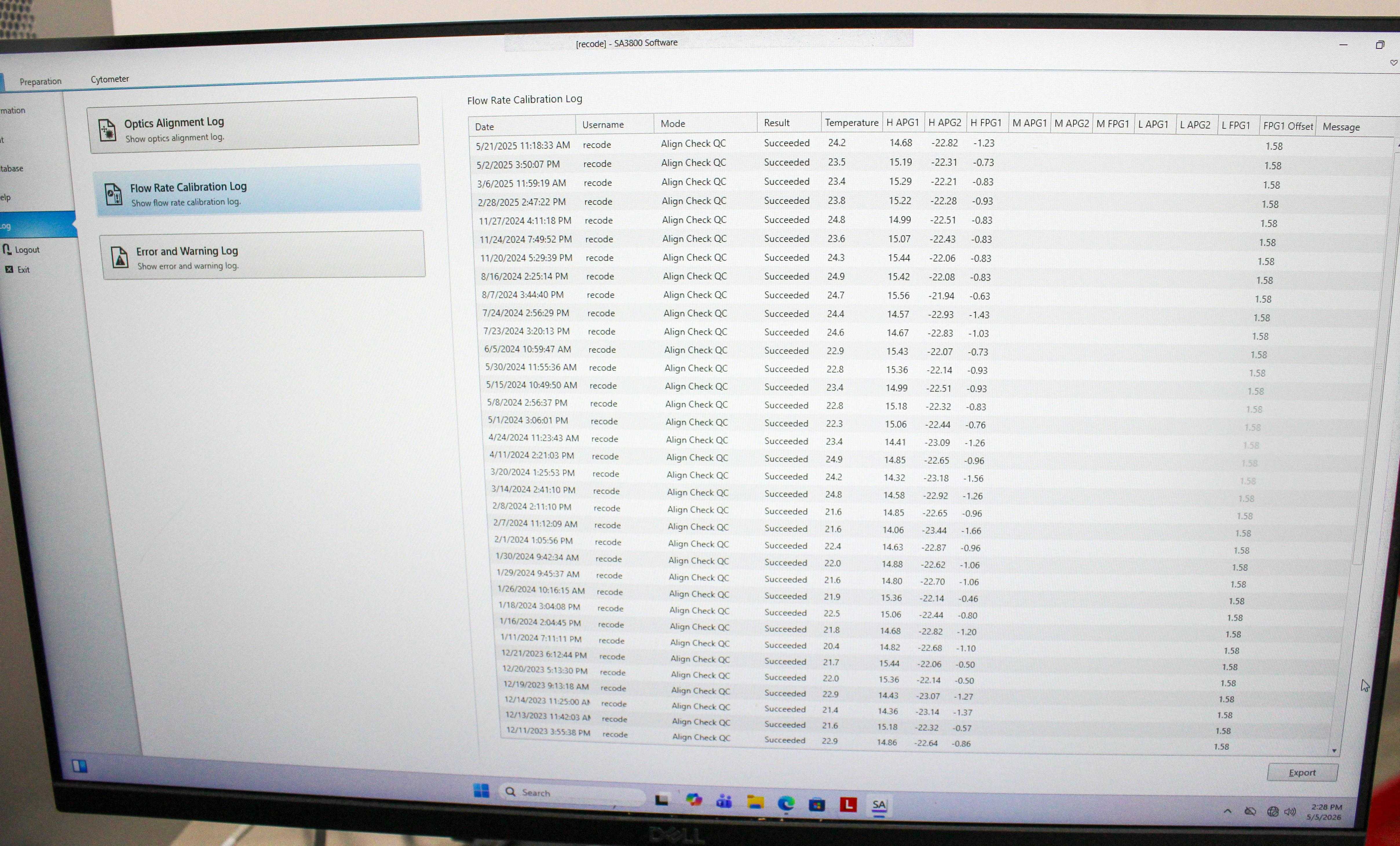Sony LE-SA3800FA Spectral Cell Analyzer with Software Included