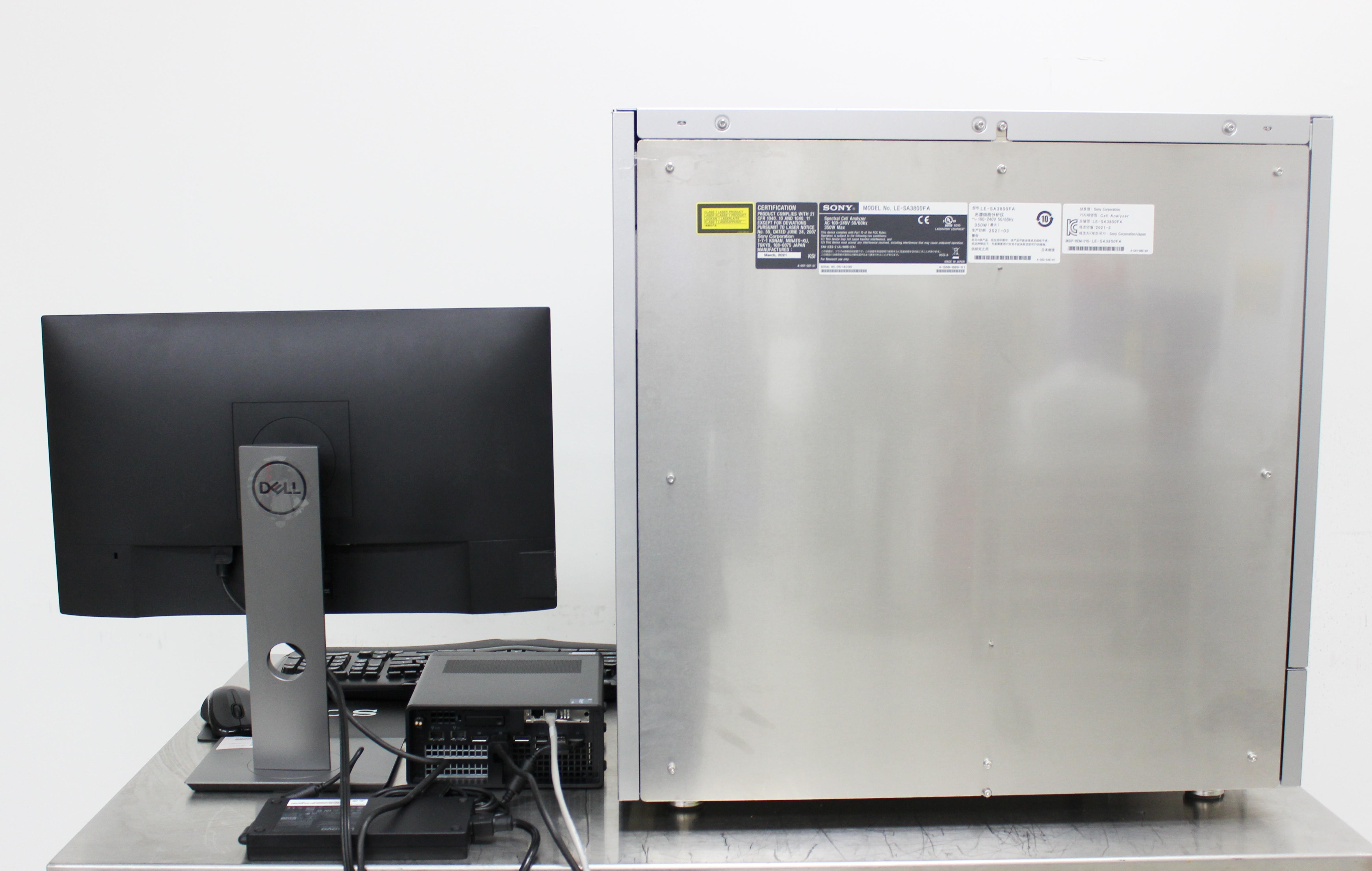Sony LE-SA3800FA Spectral Cell Analyzer with Software Included