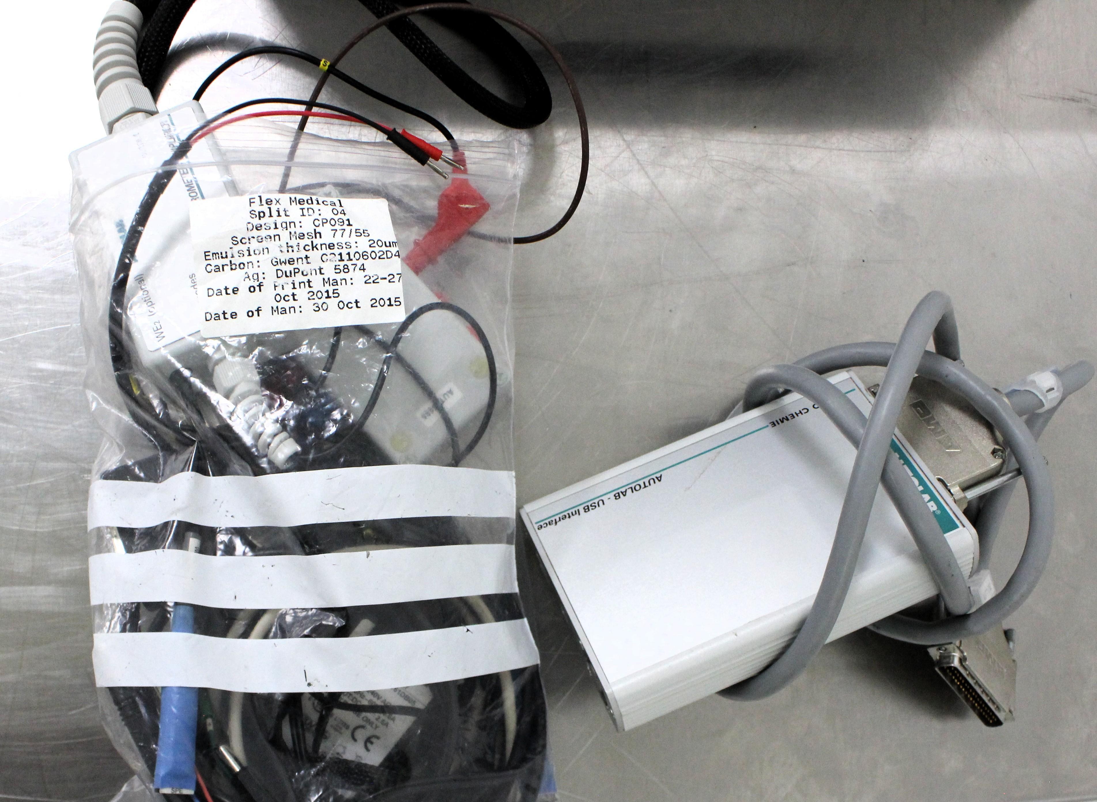 AutoLab PGSTAT128N Potentiostat/Galvanostat for Electrode Analysis + Software