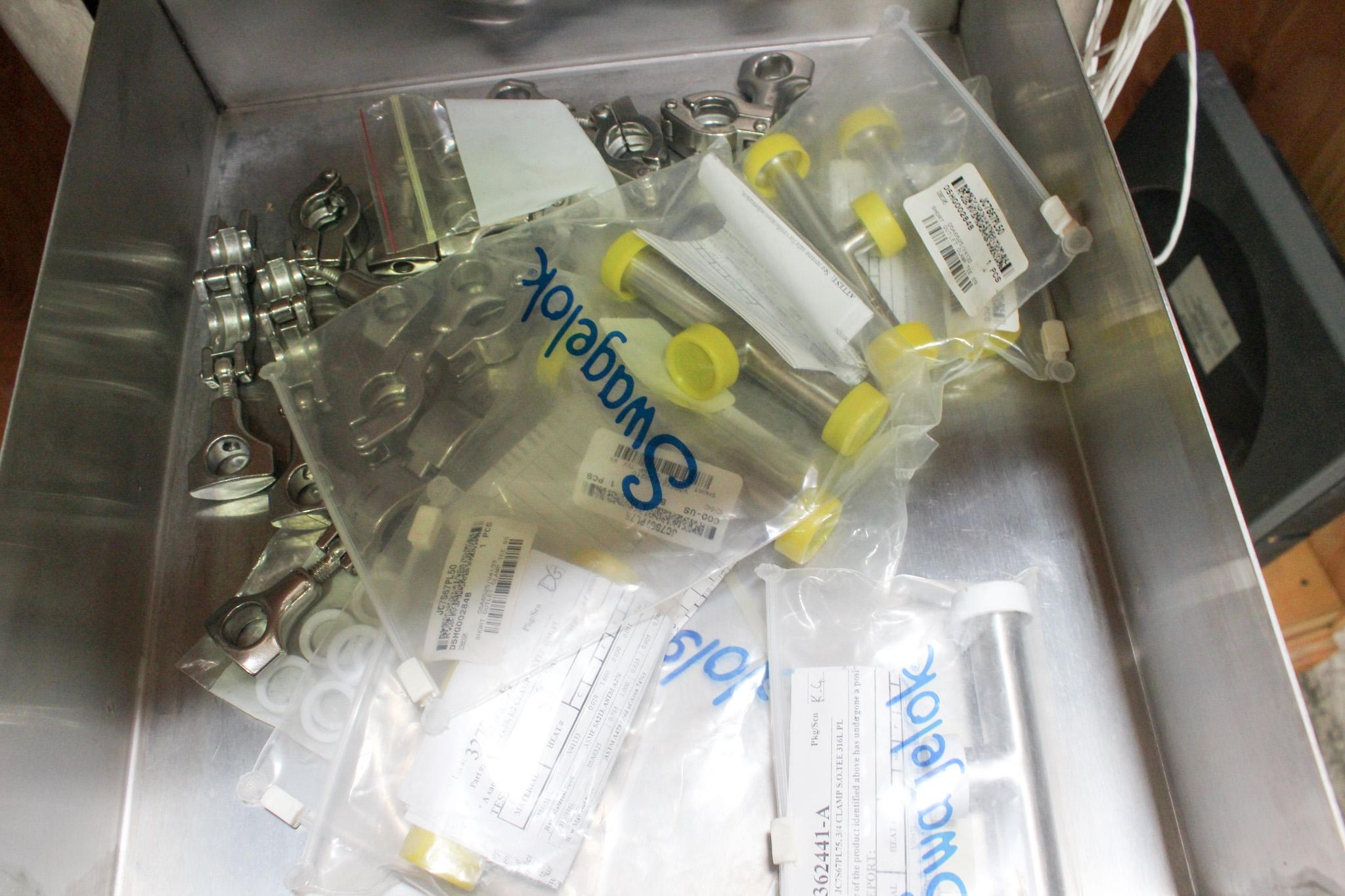 Global Industrial CR2919 Chart Recorder on SIP Cart with Honeywell DR4500