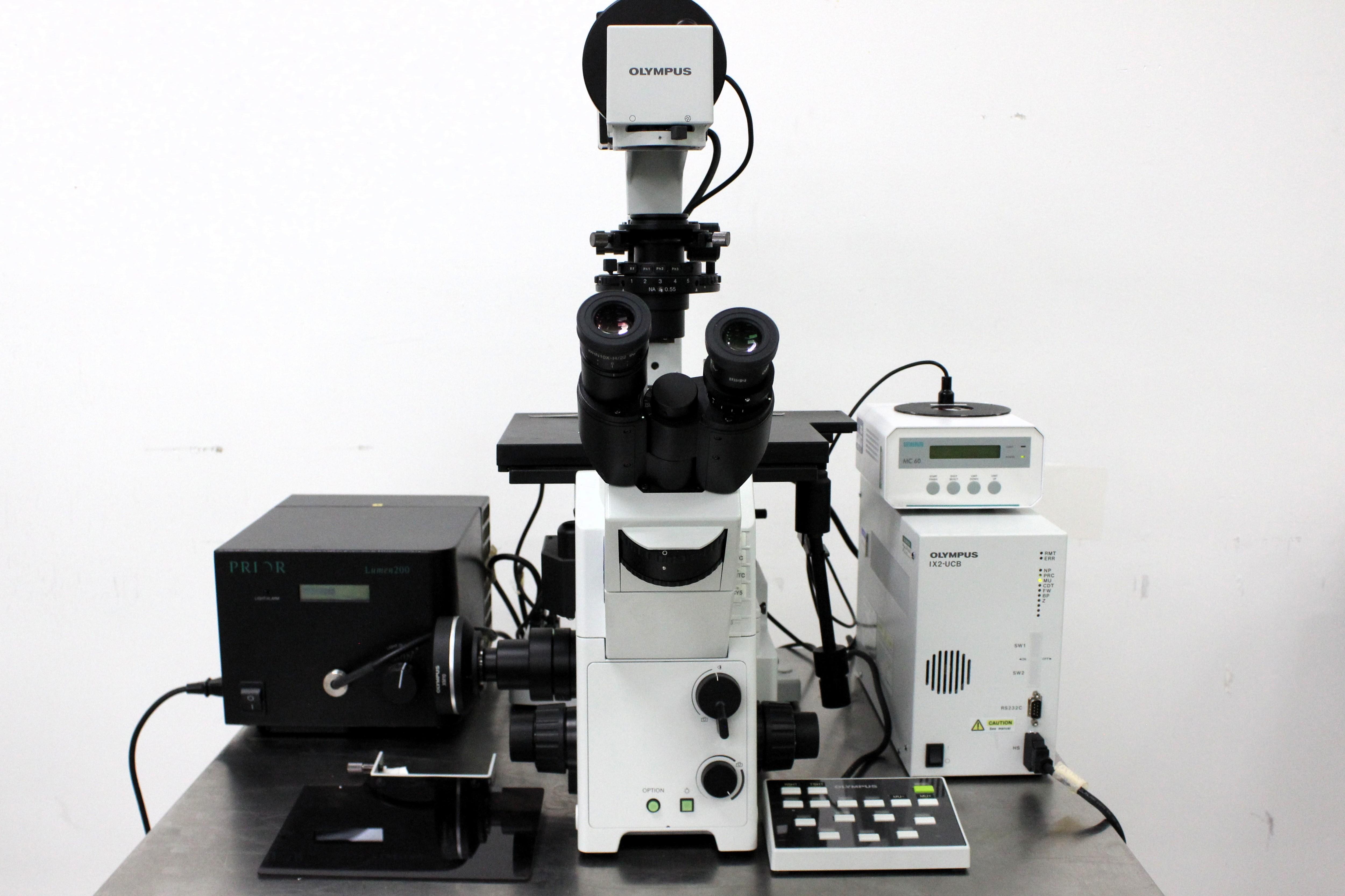 Olympus 1X71 Inverted Microscope RC Contrast,Binocular,Refurbished