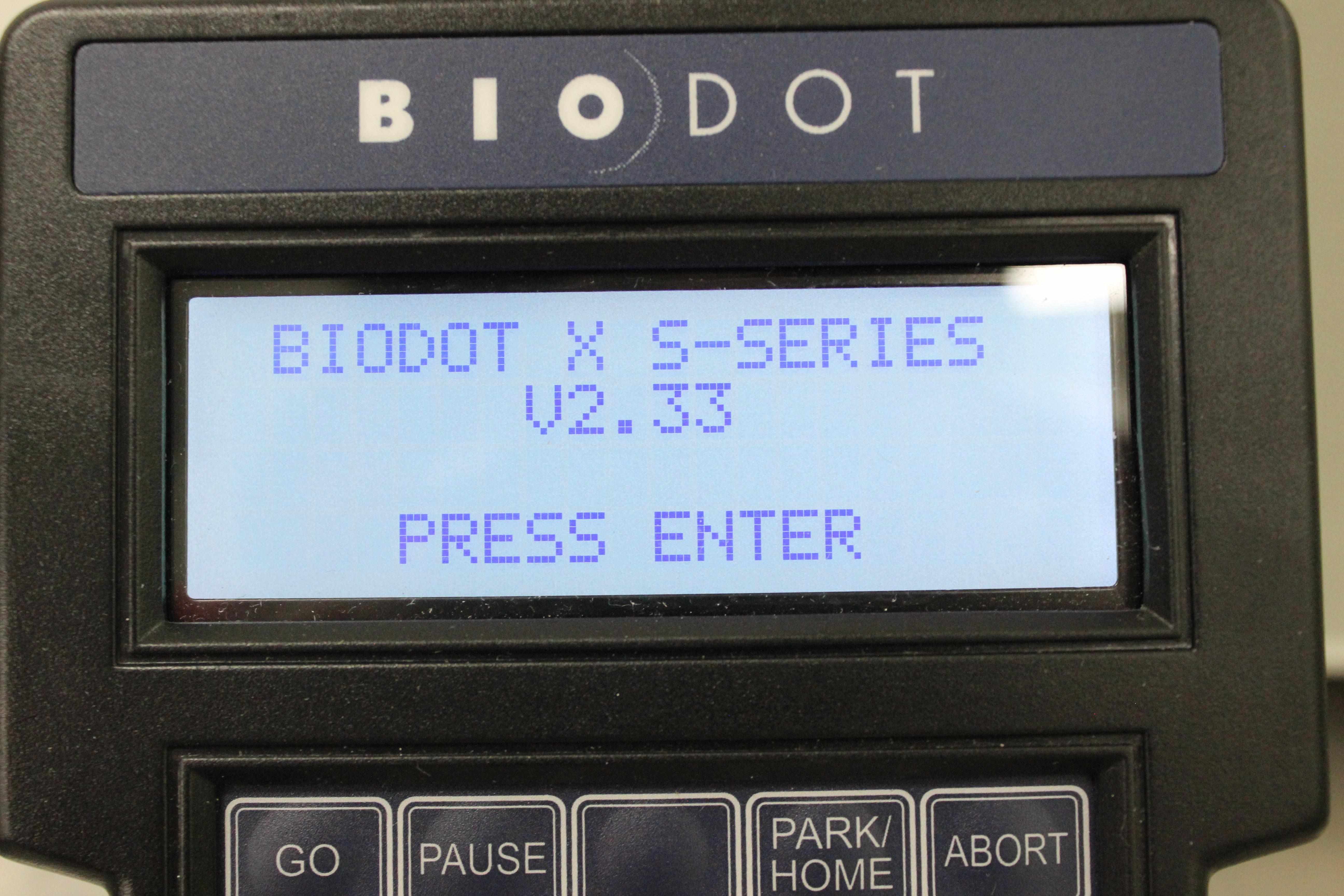 BIODOT ZX1010 Dispense System Line Dot Diagnostic Test Channels