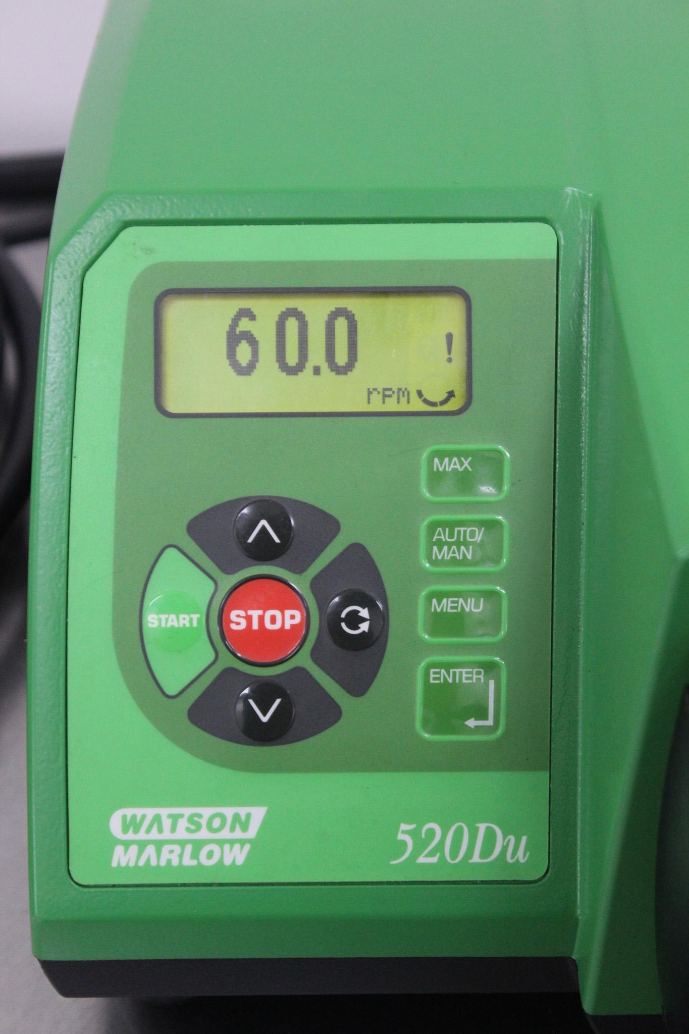 Watson Marlow 520DUN/REL Pump, 220RPM, IP66, Watertight, Preowned, 30lb