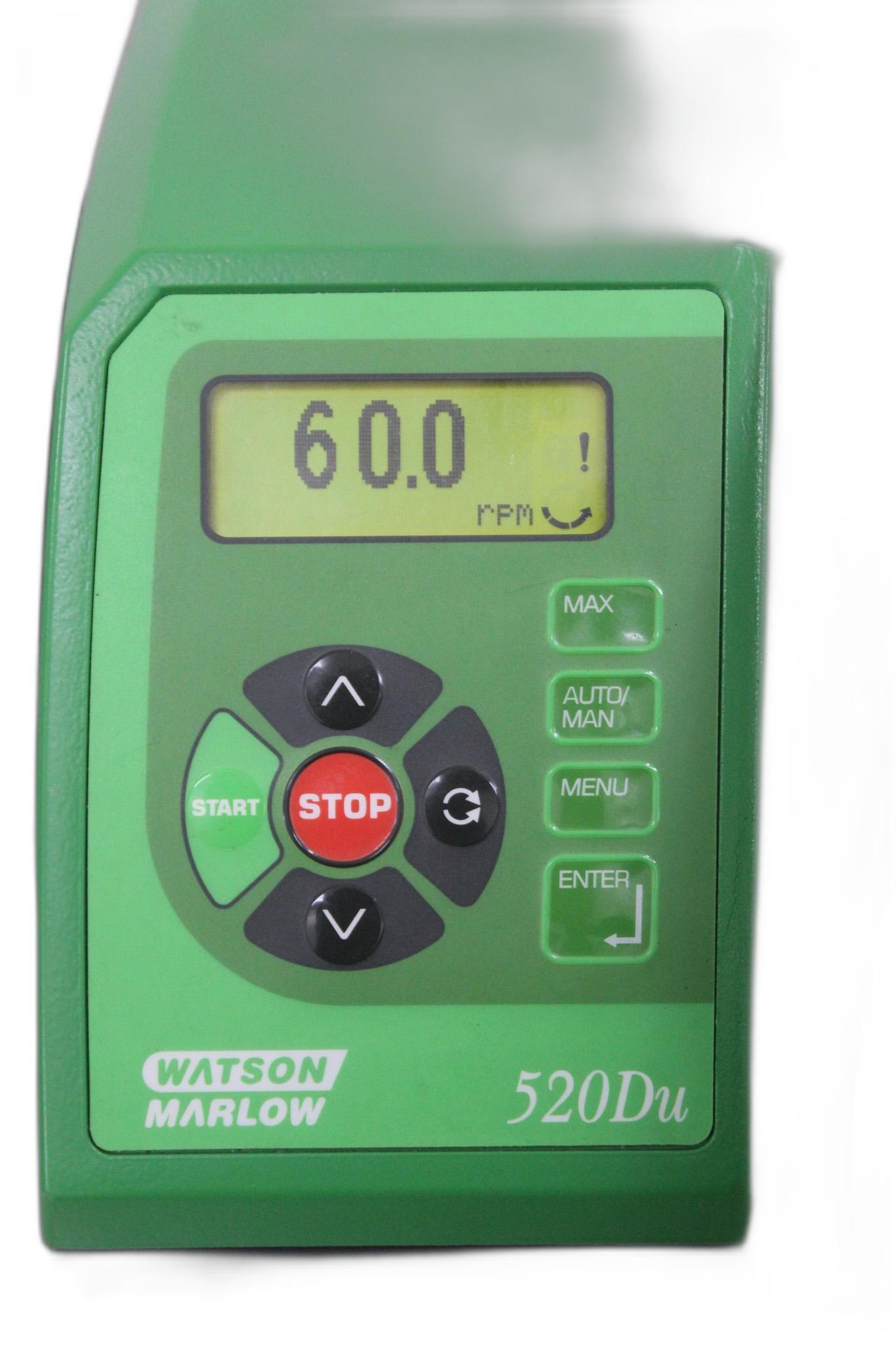 Watson Marlow 520DUN Pump 220RPM Nema 4X Watertight for Lab Applications