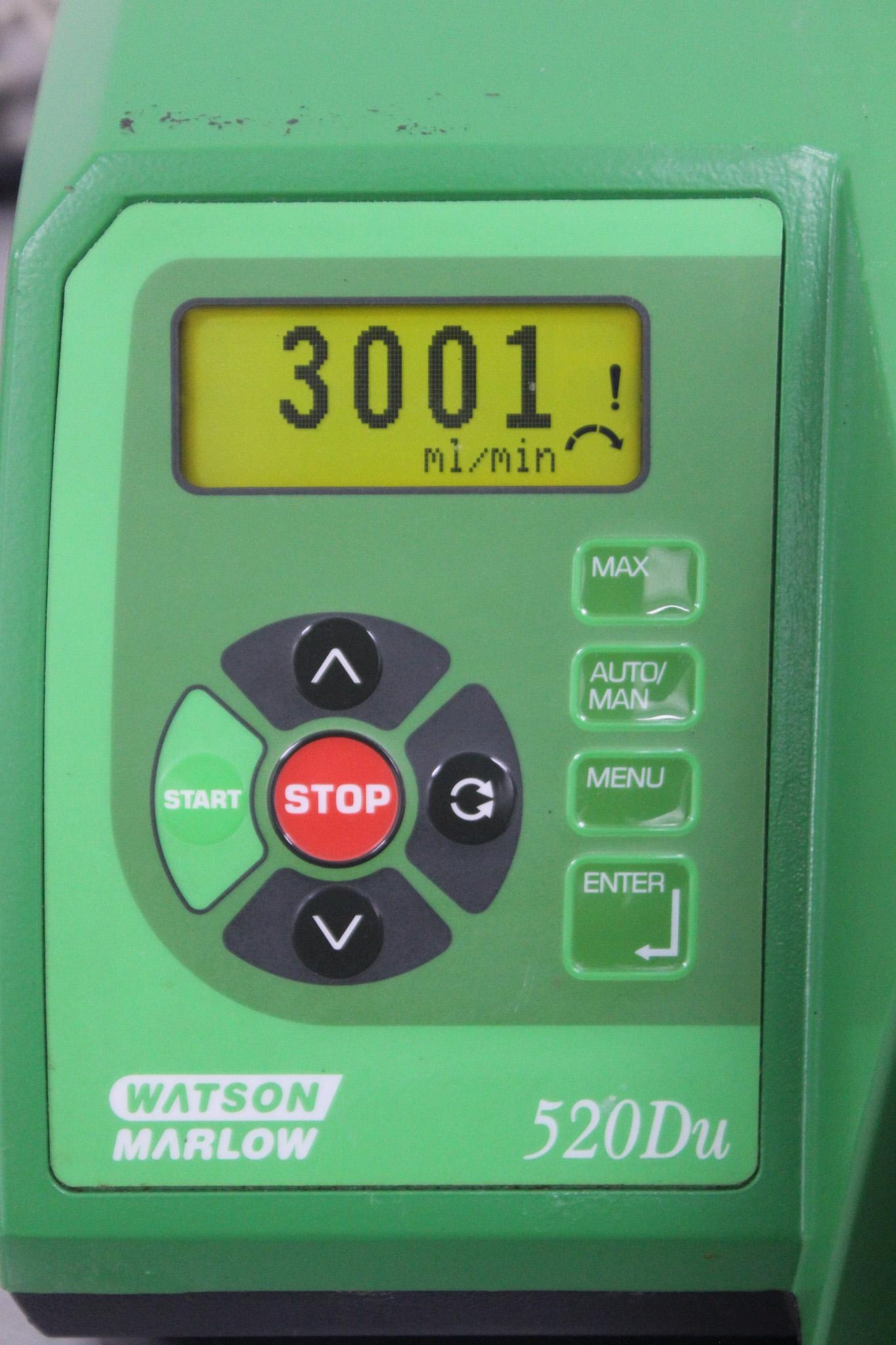 Watson Marlow 520DUN/REL Pump Nema 4X Watertight 220RPM IP66