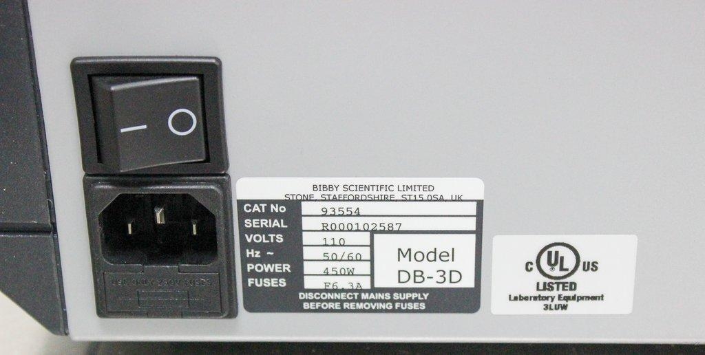 Techne Vidas DB-3D Heater Incubator 25C to 200C Digital Display 110V