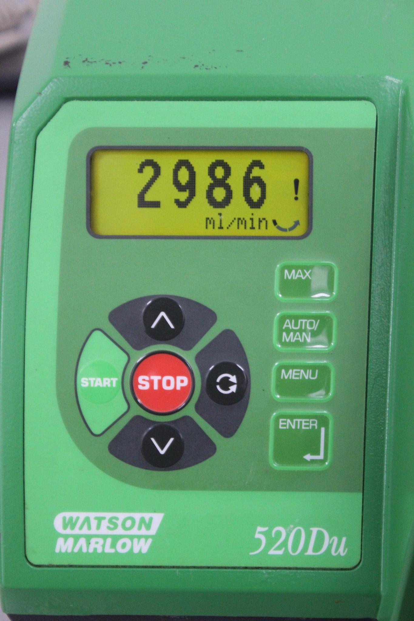 Watson Marlow 520DUN REL Pump 220RPM IP66 Nema 4X Watertight Module