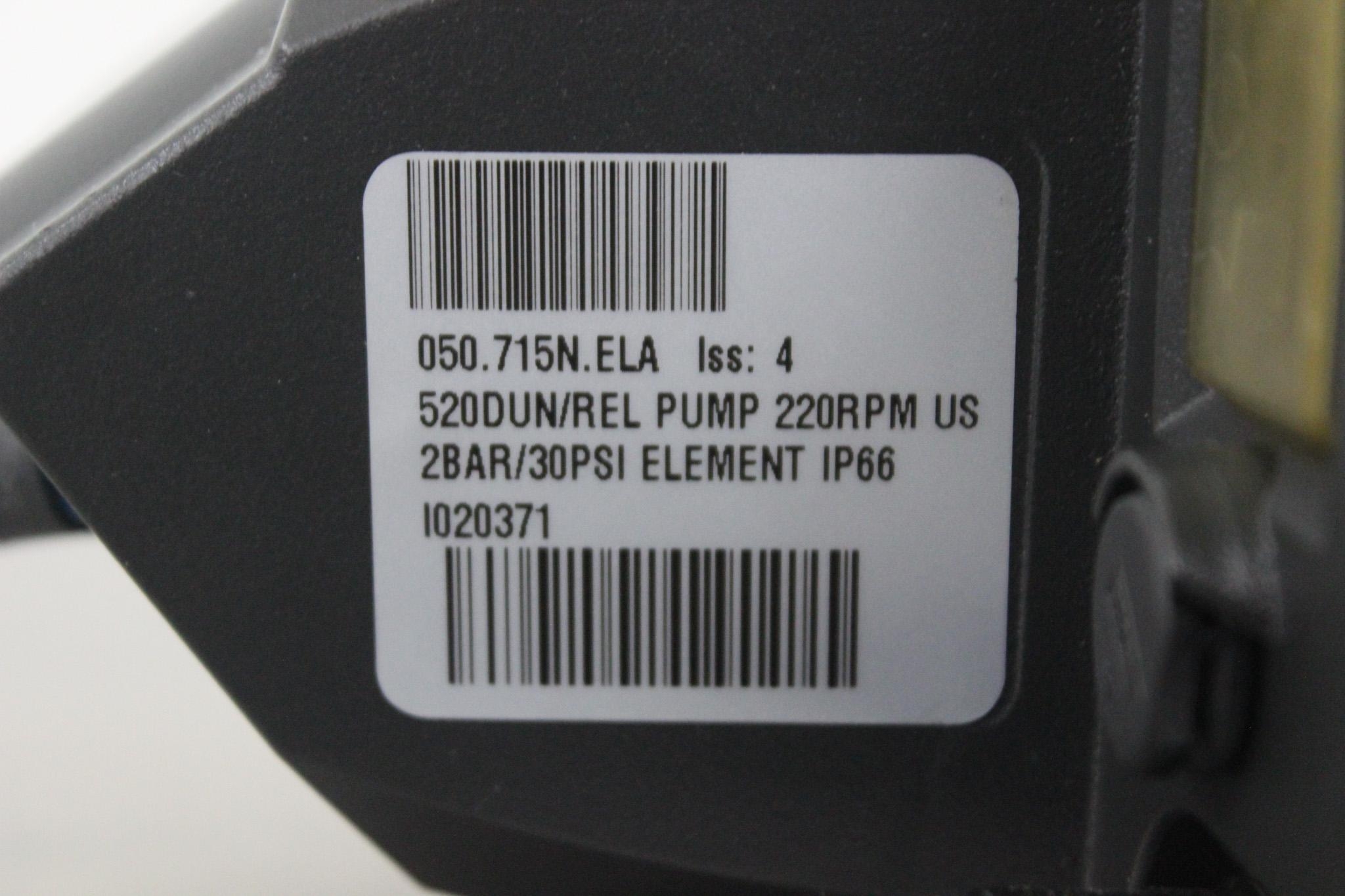 Watson Marlow 520DUN/REL Pump, 220RPM, IP66, Watertight, Preowned, 30lb