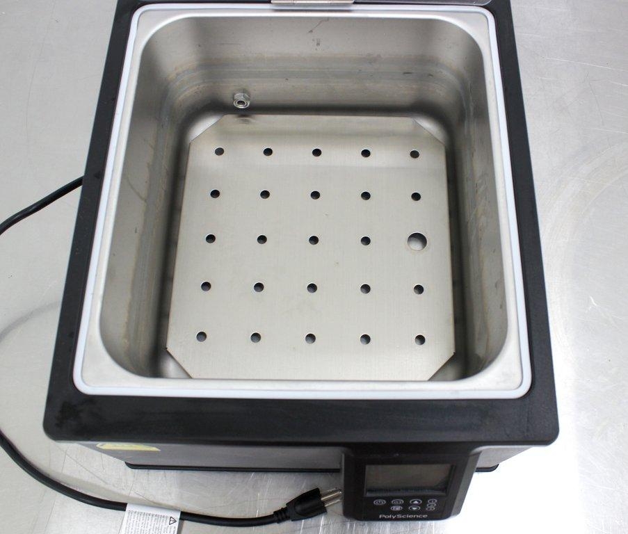 PolyScience WB10 Digital Lab Water Bath 10L Cap Amb+5-99C Stainless Steel