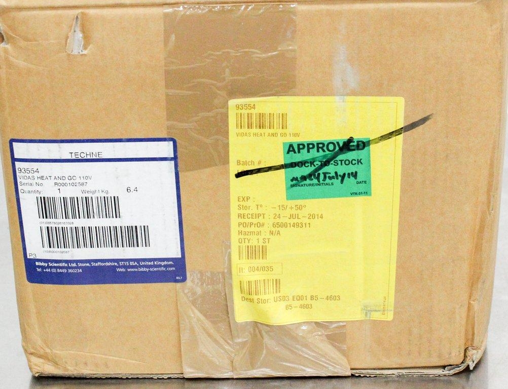 Techne Vidas DB-3D Heater Incubator 25C to 200C Digital Display 110V