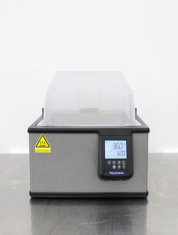 PolyScience WB10 Digital Lab Water Bath 10L Cap Amb+5-99C Stainless Steel
