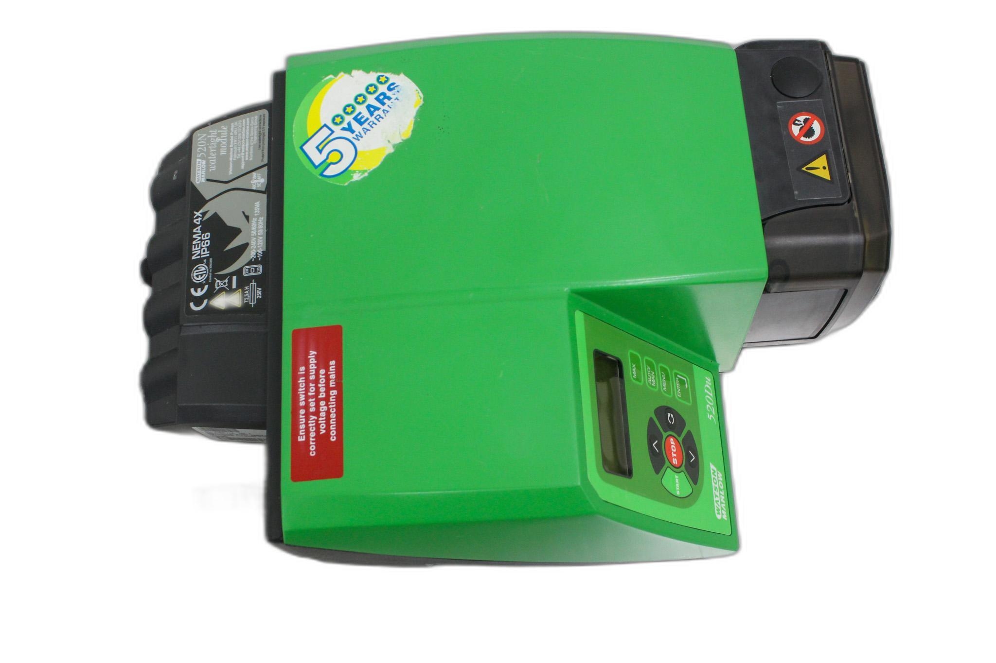 Watson Marlow 520DUN REL Pump 220RPM IP66 Nema 4X Watertight Module