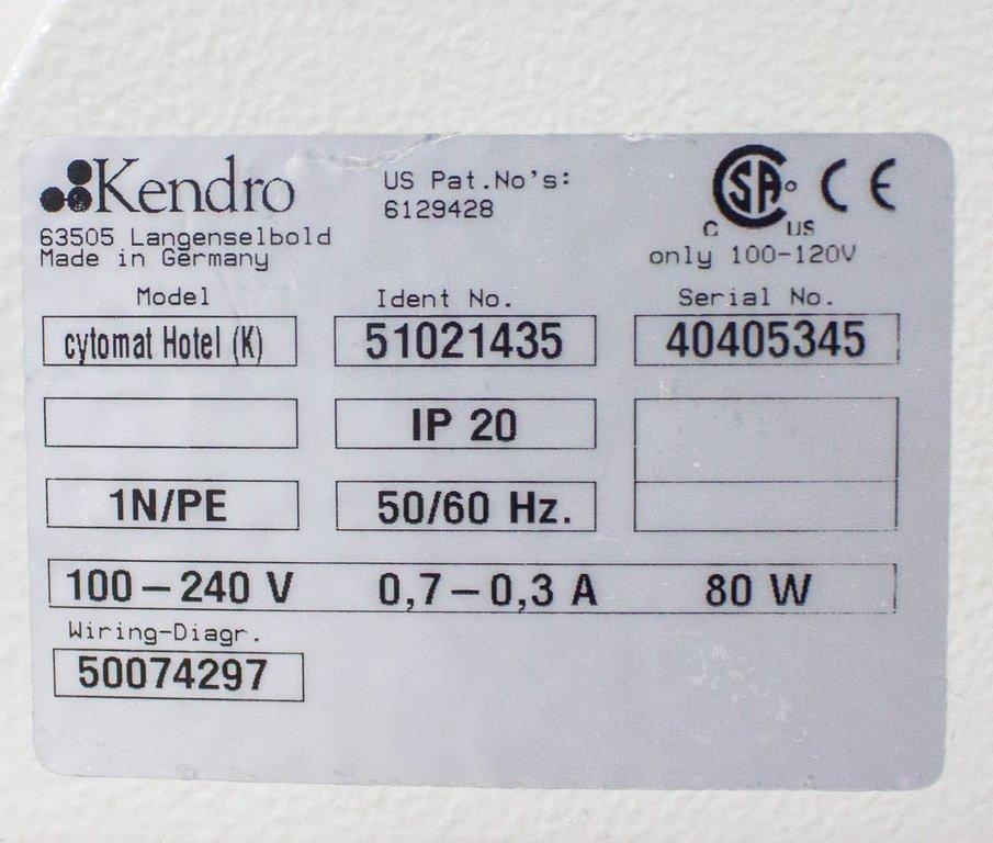 Kendro Heraeus Cytomat Hotel Automated Microplate Storage System Integration
