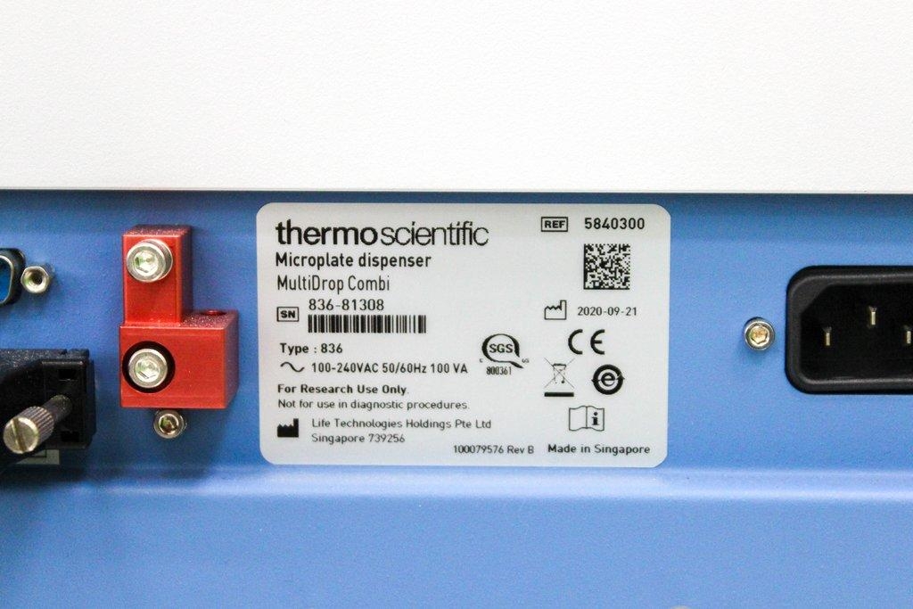 Thermo Multidrop Combi Microplate Liquid Handling Dispenser Good Type 836