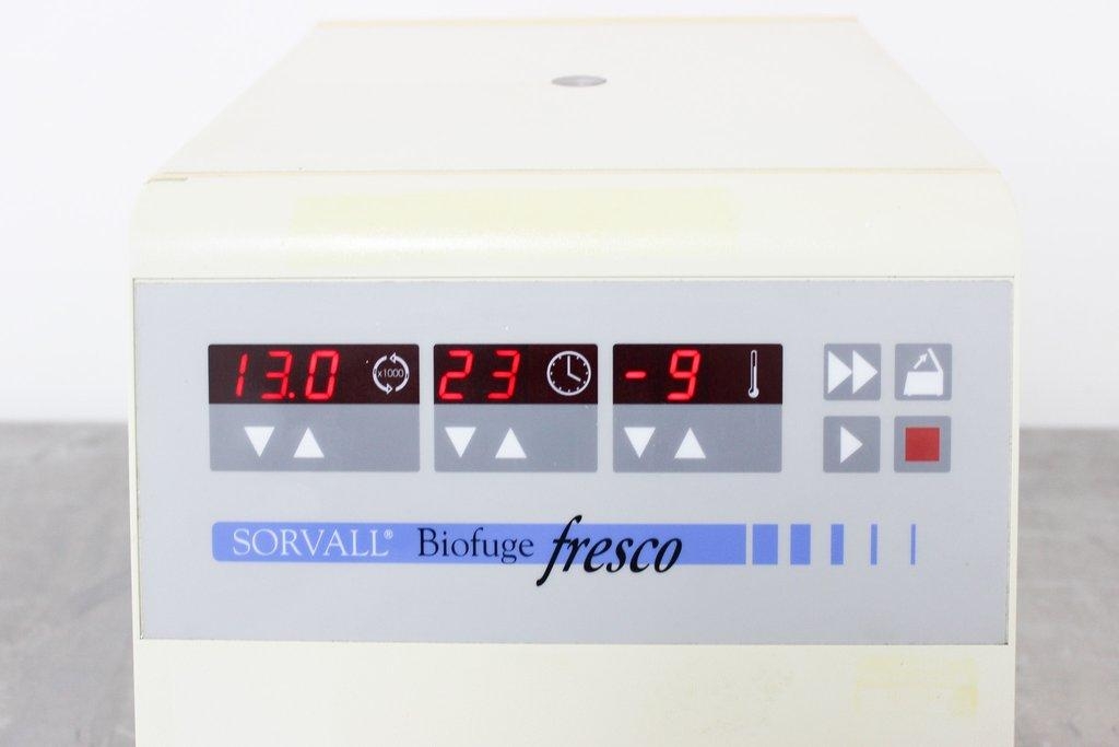 Kendro Sorvall Biofuge Fresco Benchtop Centrifuge RPM 2000-13000 Refrigerated