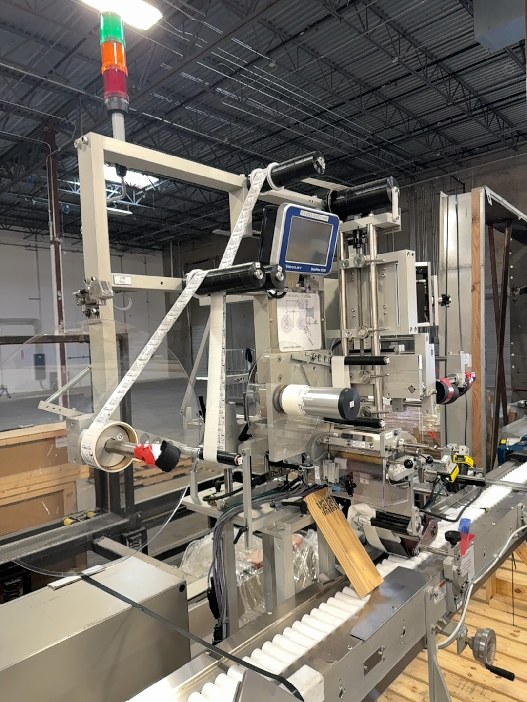 Accraply 350a-s Labeling Machine 480V 3Ph Near-New Condition