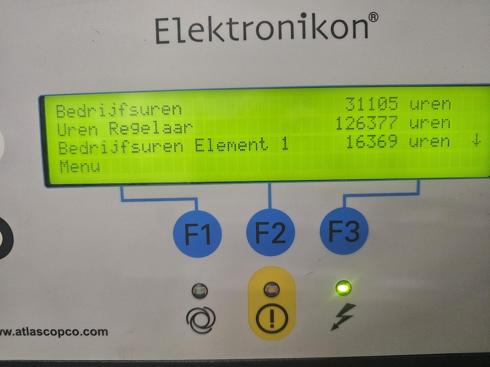 Atlas Copco SF8 Air Compressor Oilless 400V Dust Elimination Belgium