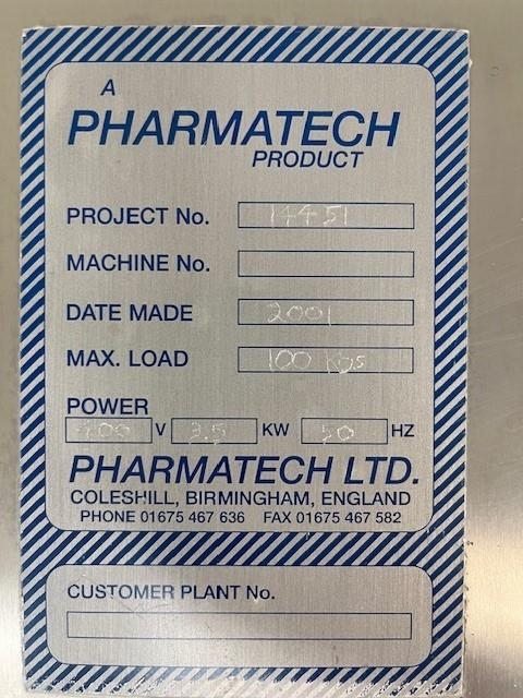 Pharmatech 14451 Mixer Homogenizer Good Condition 772 Pounds, Fully Tested