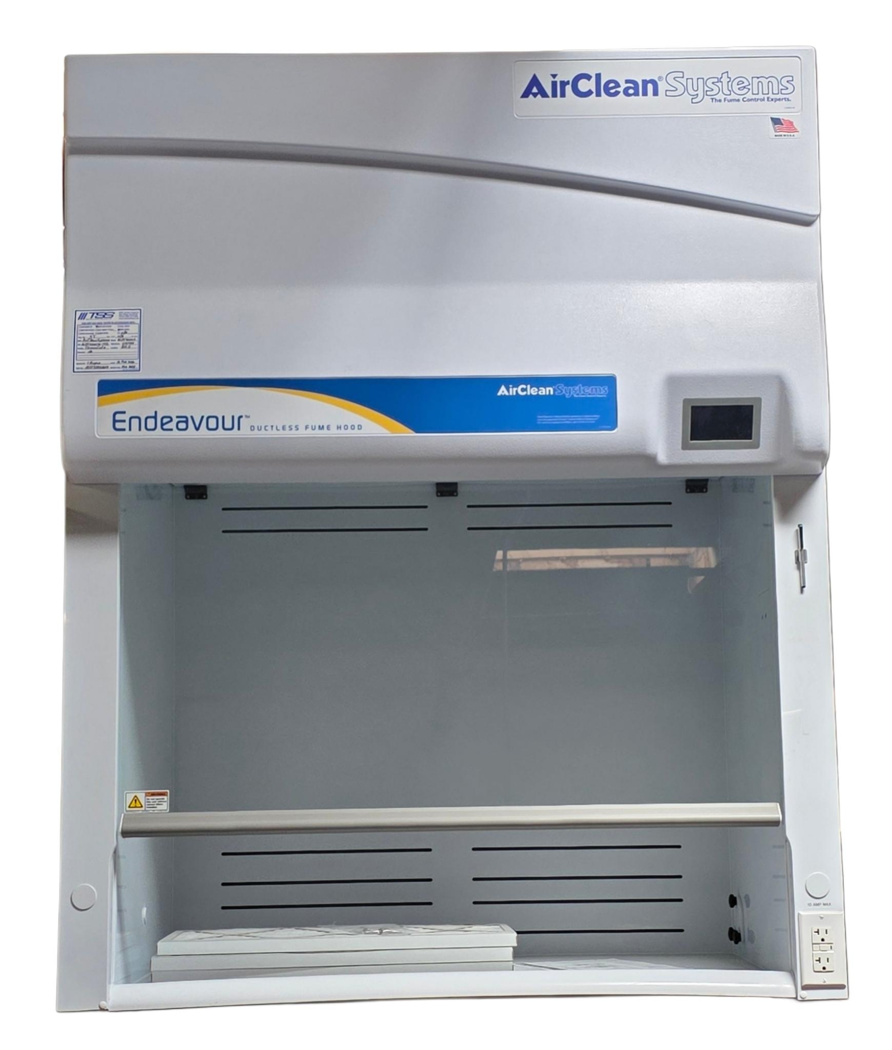 AirClean Endeavour Ductless Fume Hood - Sliding Sash