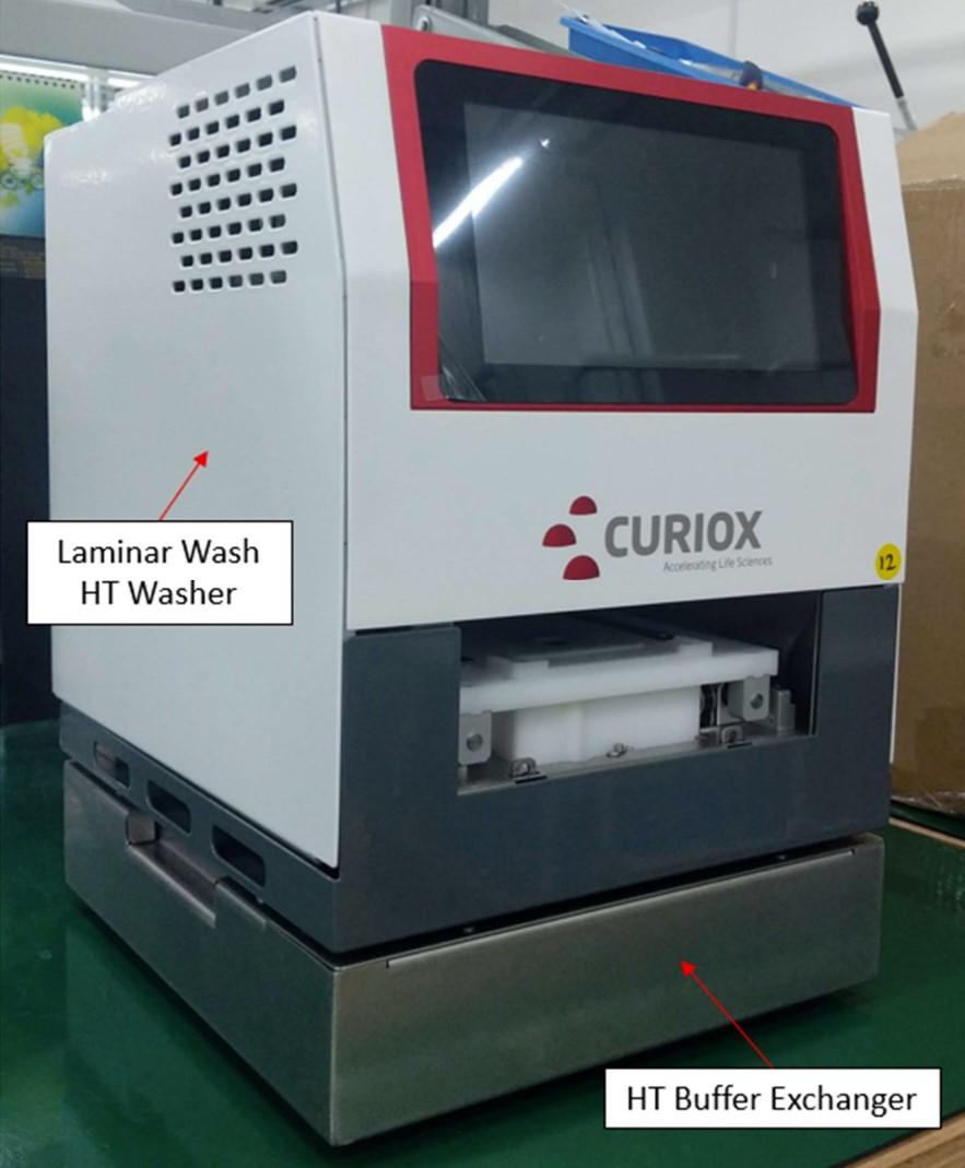 CURIOX HT2000 Station 96 Flow Cytometry Sample Prep with HT Buffer Exchanger