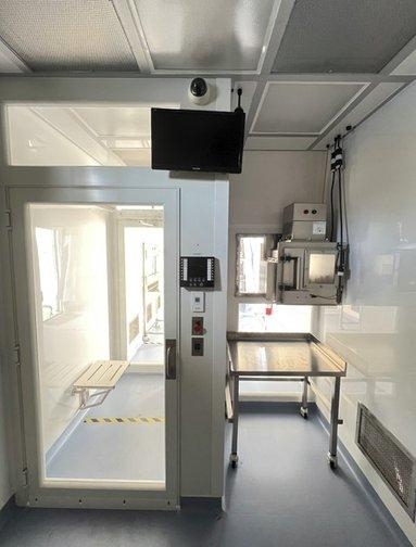 Germfree Labs Trailer Lab 37 Mobile Biolab BSL-2 Air Filtration Control